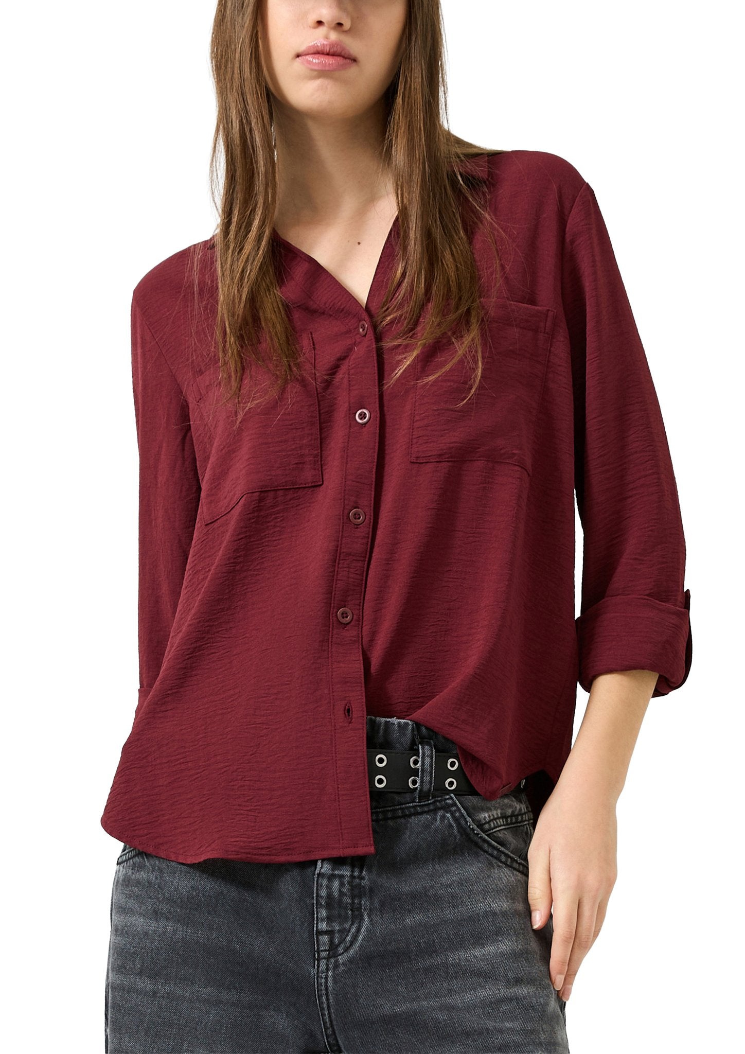 QS by S.Oliver Damen Blusen Red