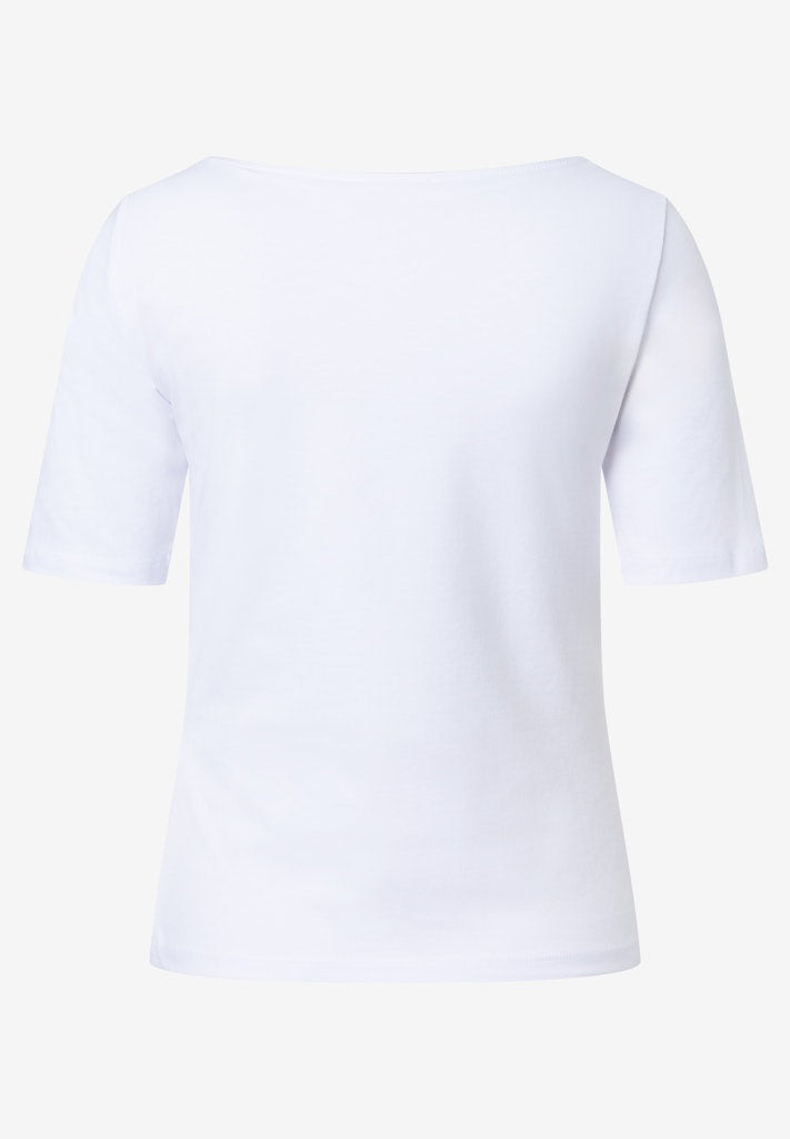 More & More Damen T-Shirts  White