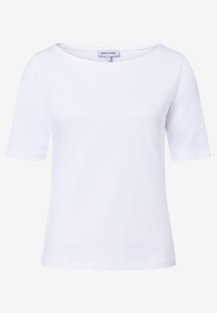 More & More Damen T-Shirts  White
