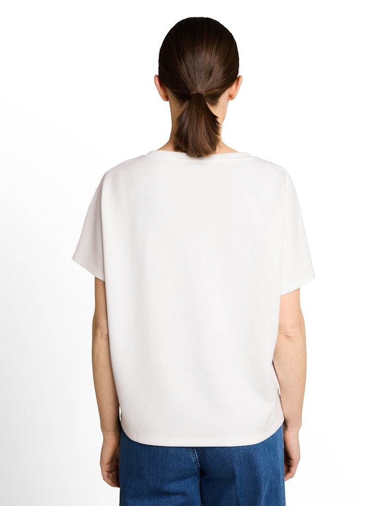 Tom Tailor Damen T-Shirts Whisper White
