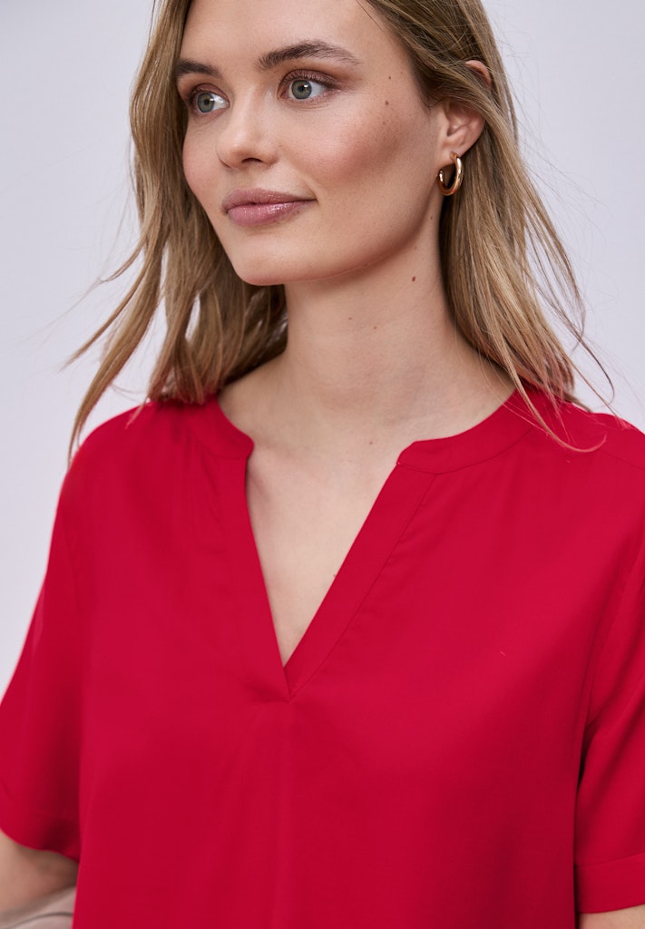 Street One Damen Blusen Salsa Red
