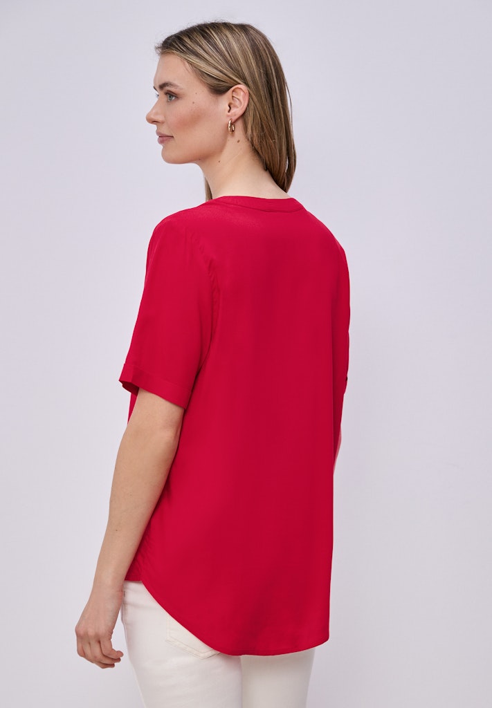 Street One Damen Blusen Salsa Red