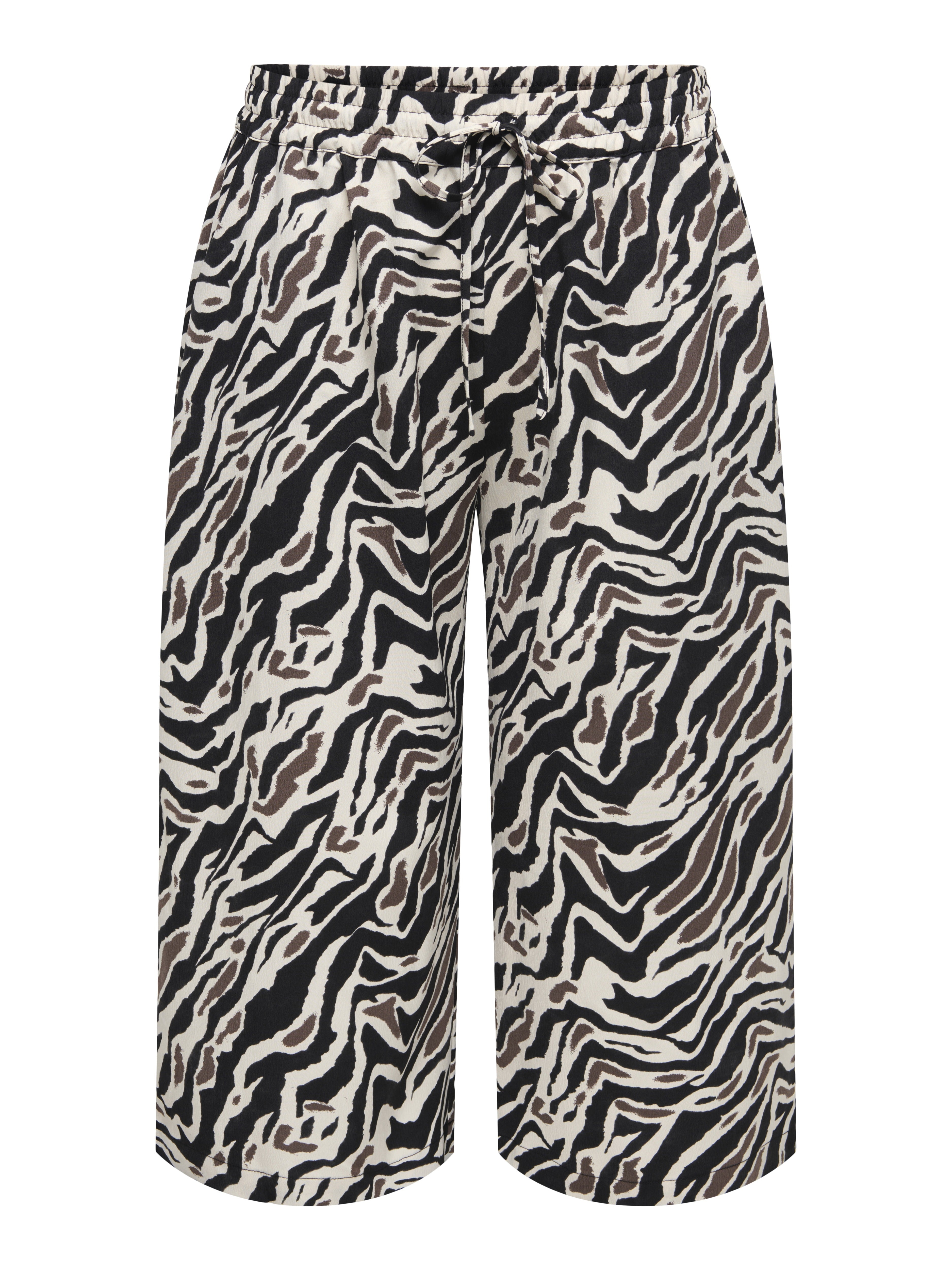 Only Carmakoma Damen Hosen Black/Graphic A