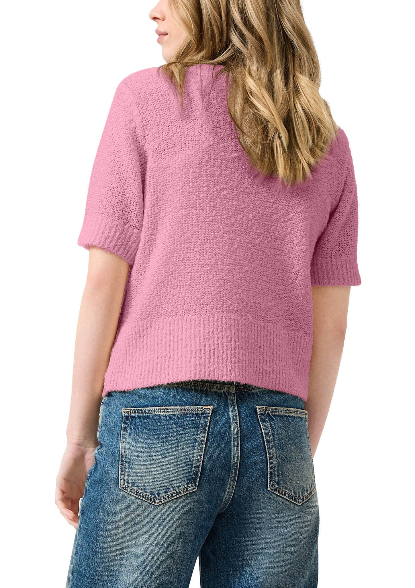 QS by S.Oliver Damen Pullover W Lilac/Pink