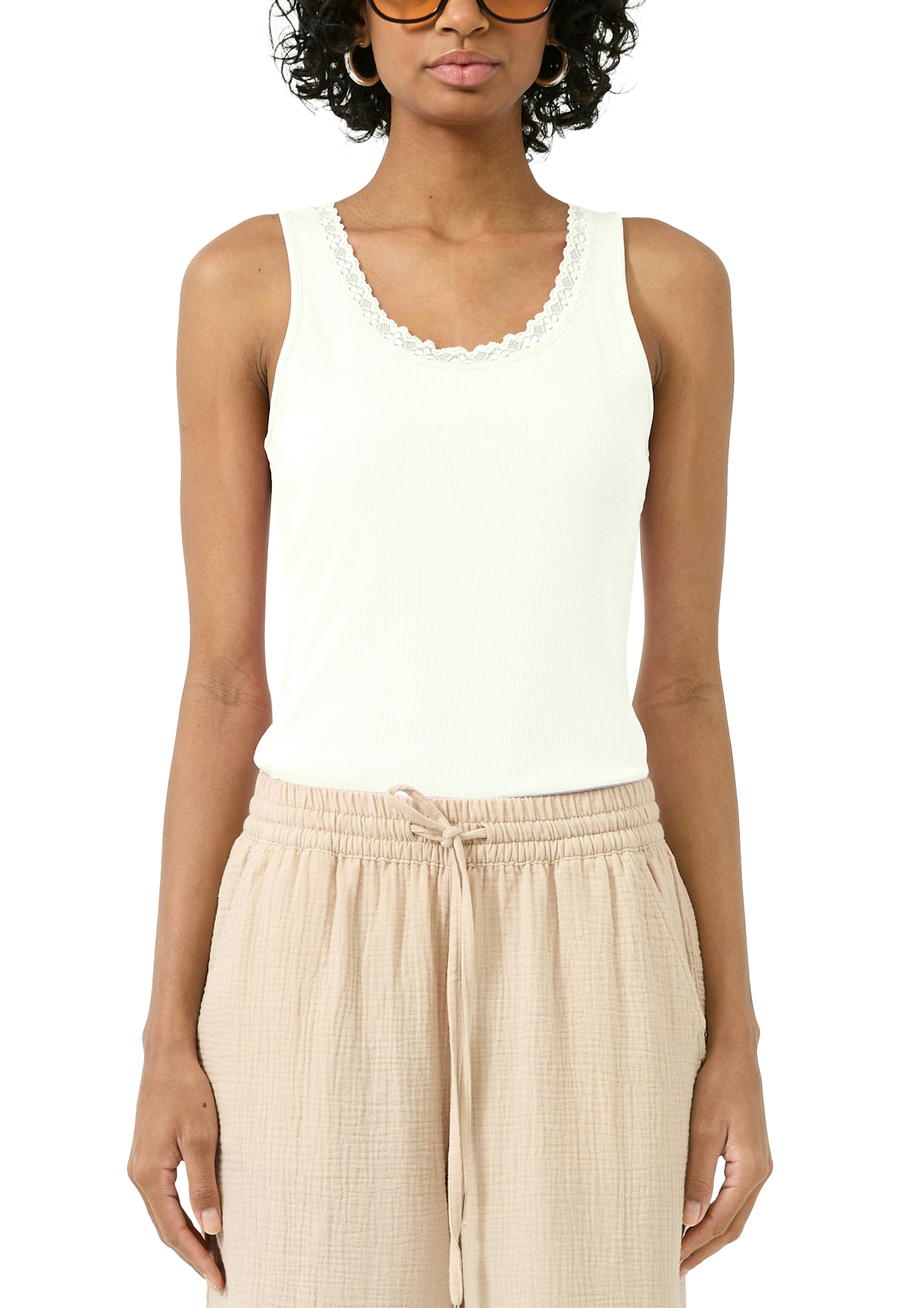 QS by S.Oliver Damen Tops White