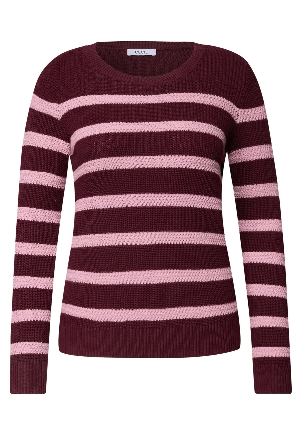 Cecil Damen Pullover Red Wine