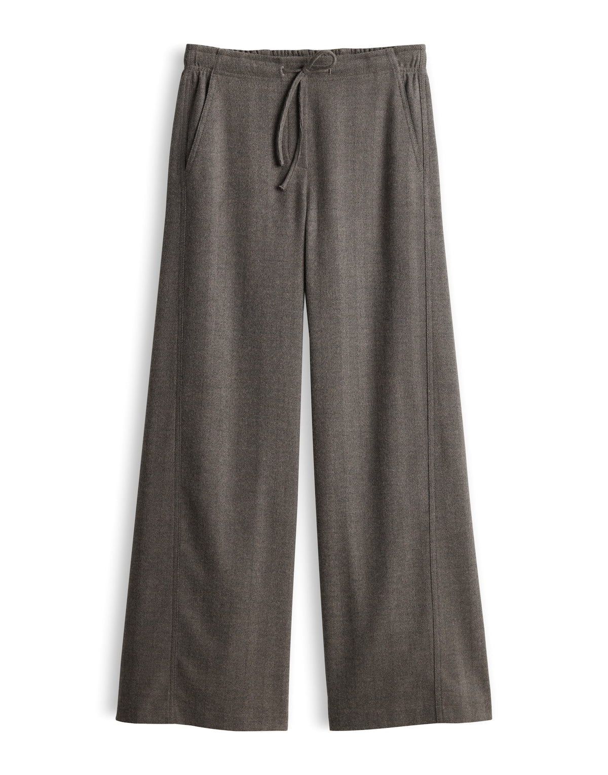 Opus Damen Hosen Warm Greige
