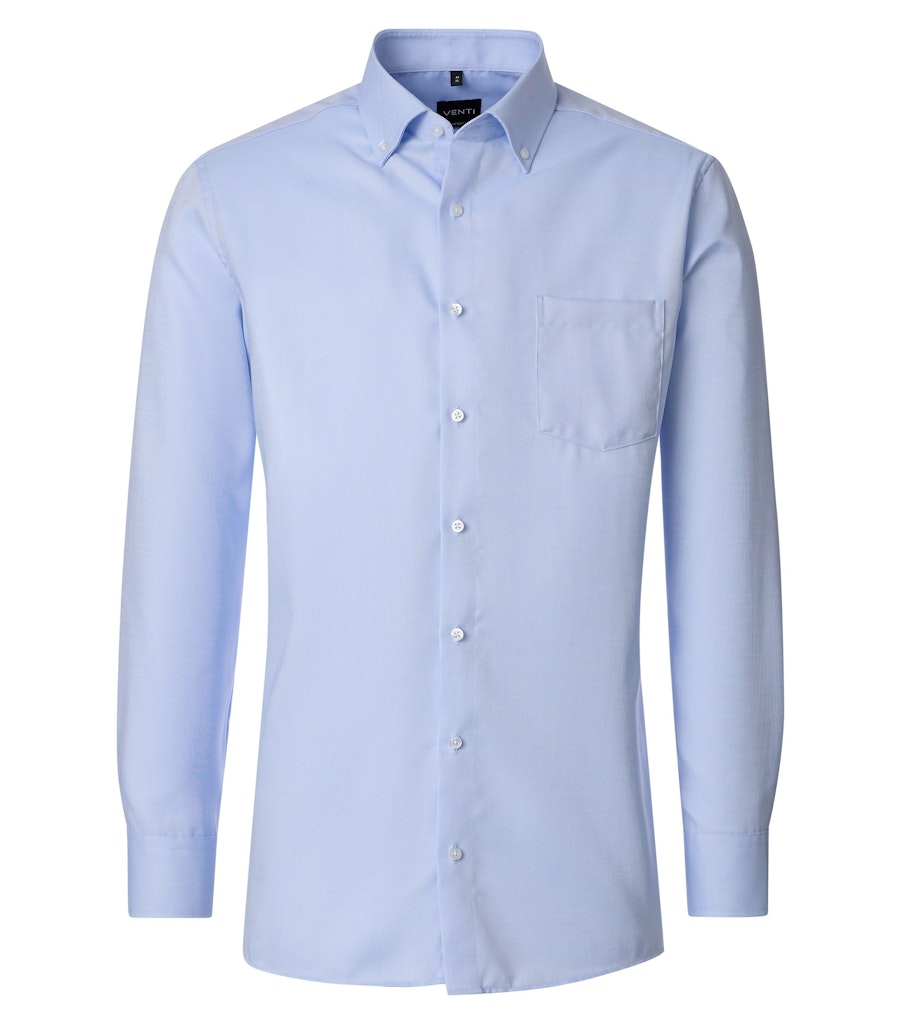 Venti Herren Hemden lang   Blau