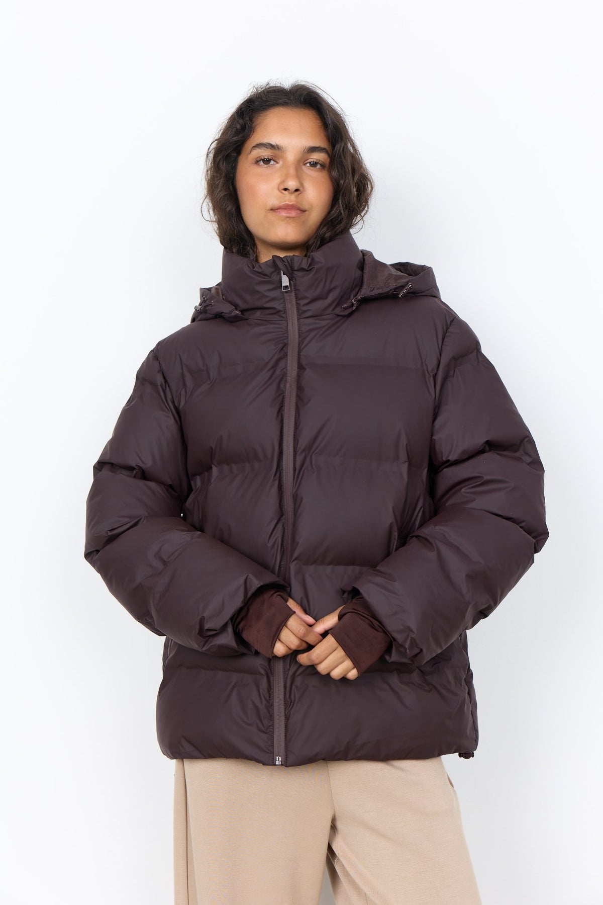 Soya Concept Damen Jacken Chocolate Plum
