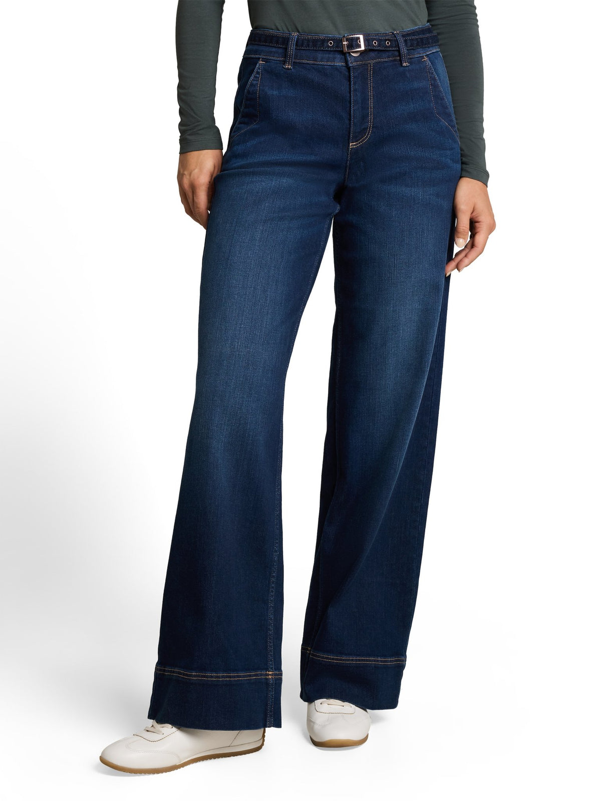 Tom Tailor Damen Jeans Clean Dark Ston