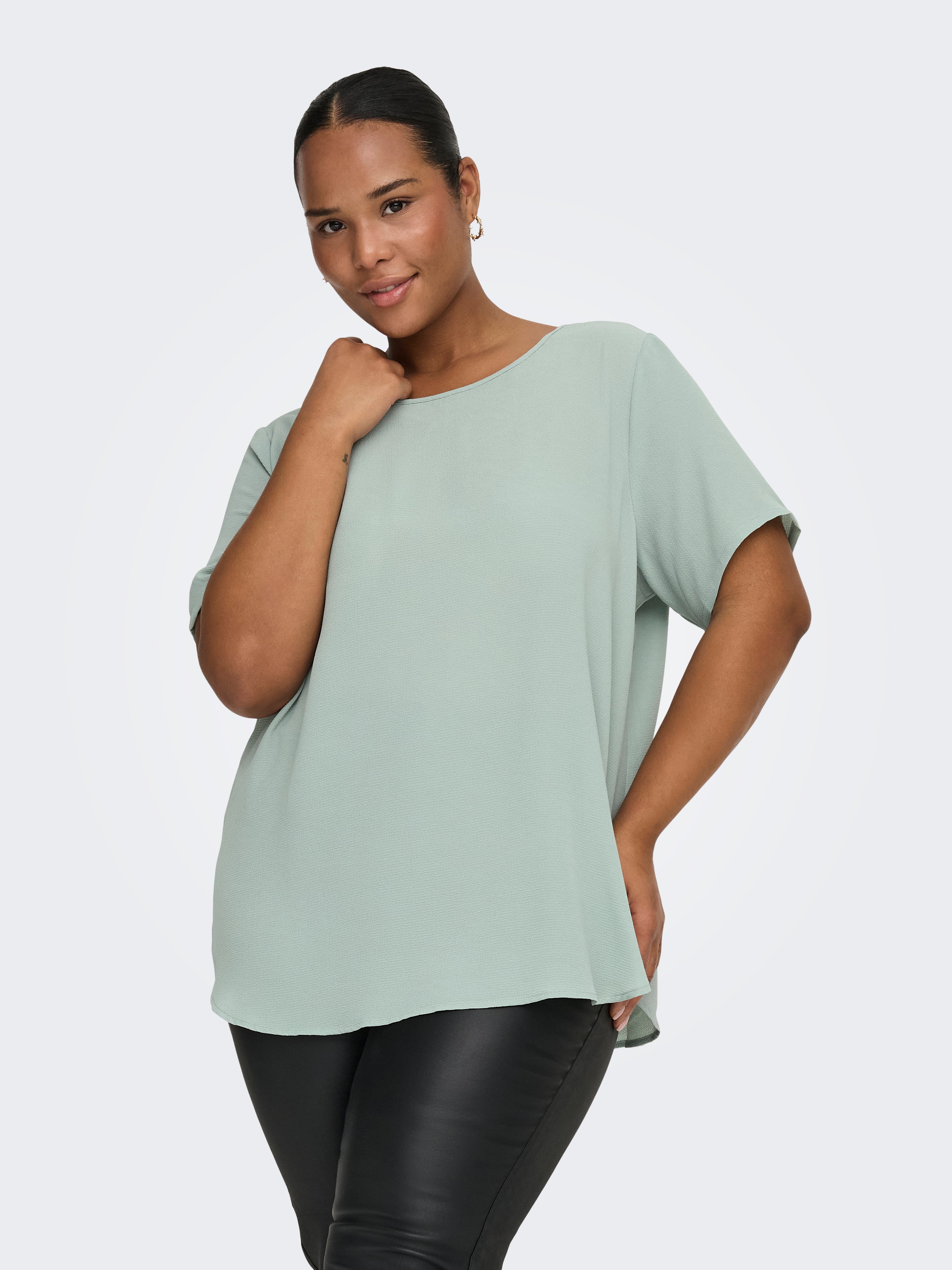 Only Caramkoma Damen T-Shirts Jadeite