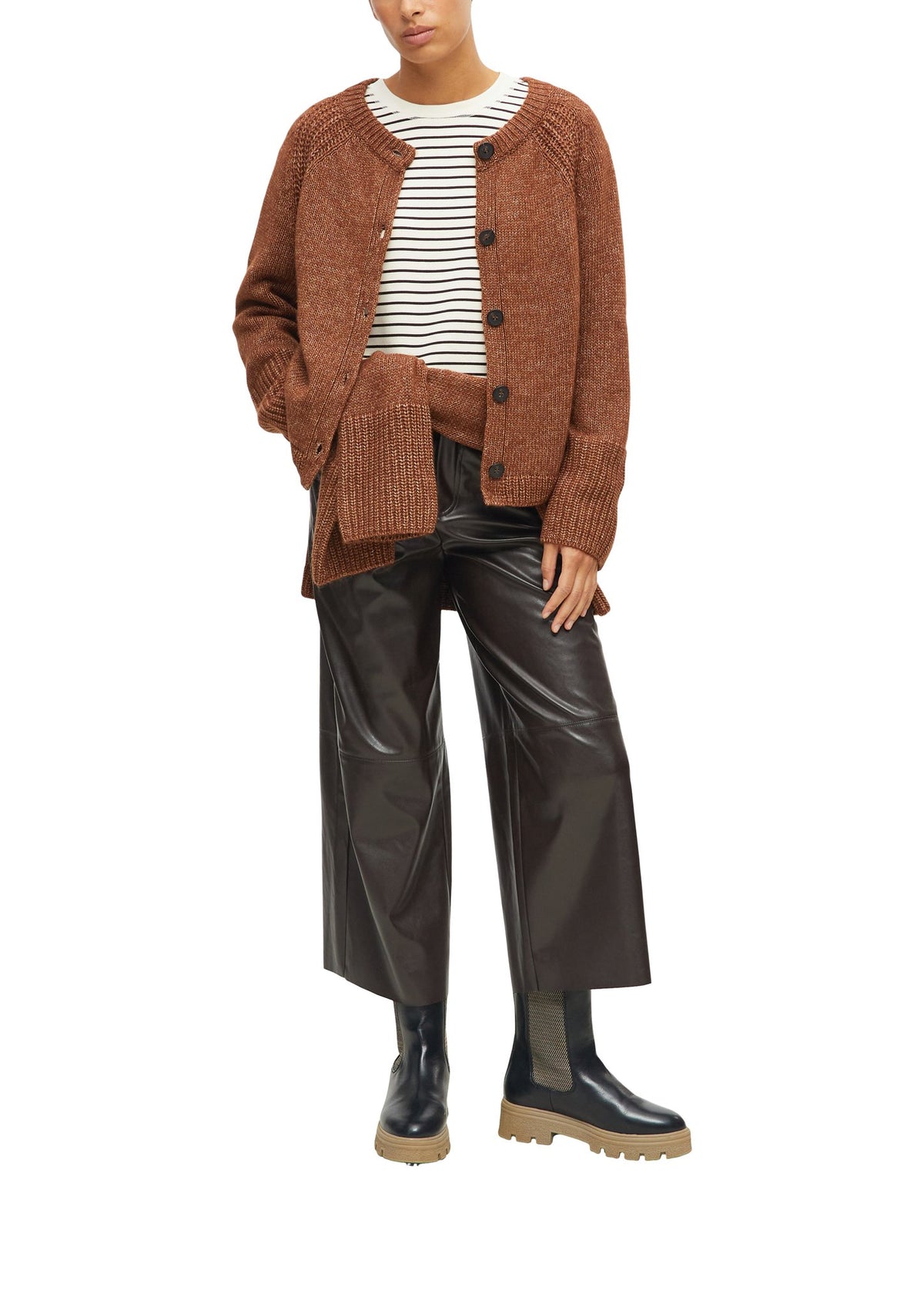 S. Oliver red Damen Strickjacken  Brown