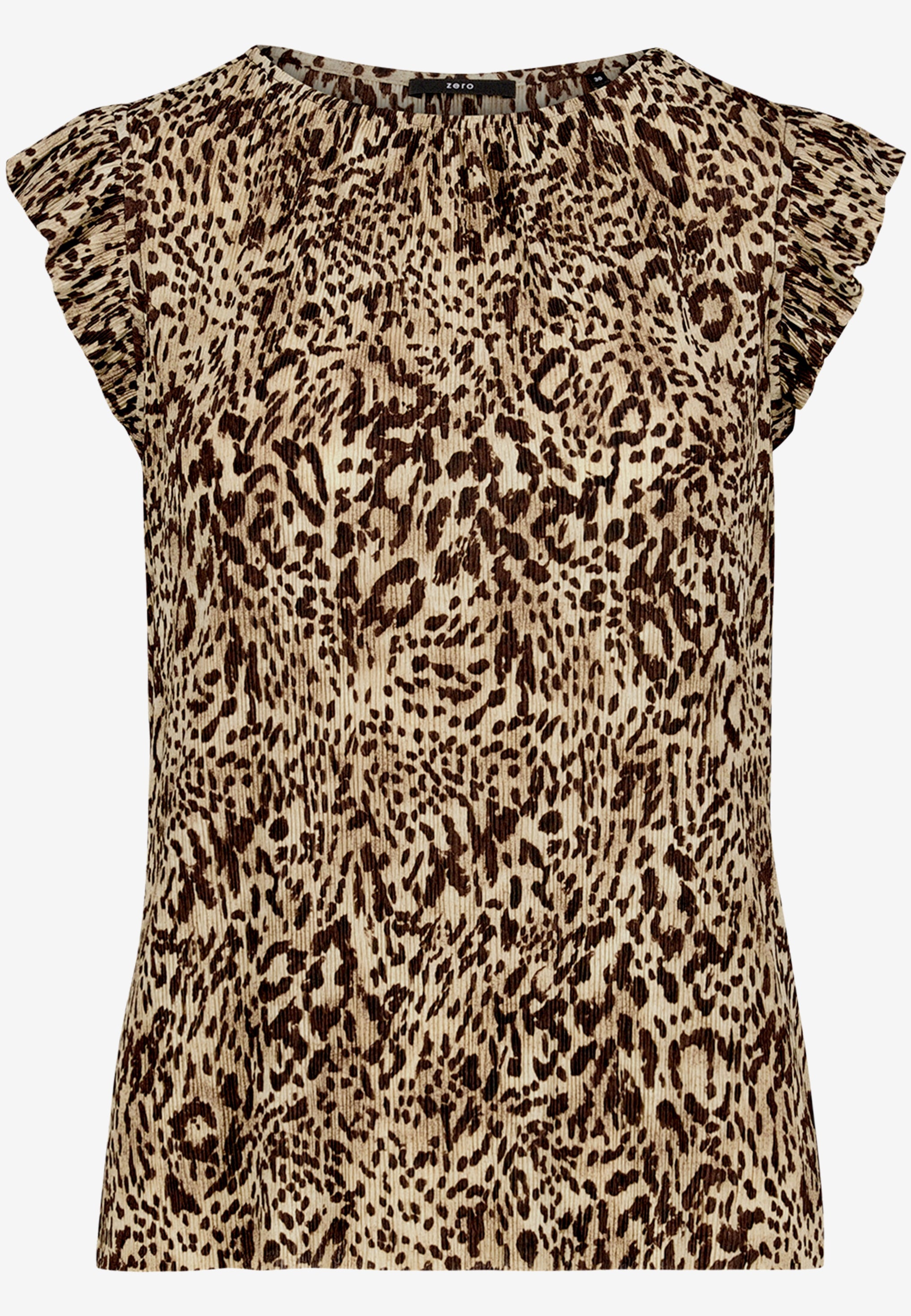 Zero Damen T-Shirts Beige/Brown