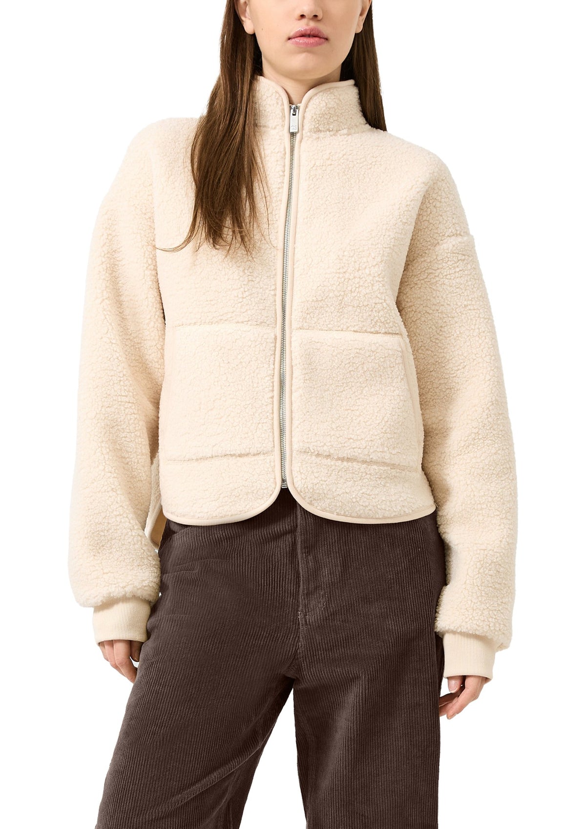 QS by S.Oliver Damen Sweatshirts  White