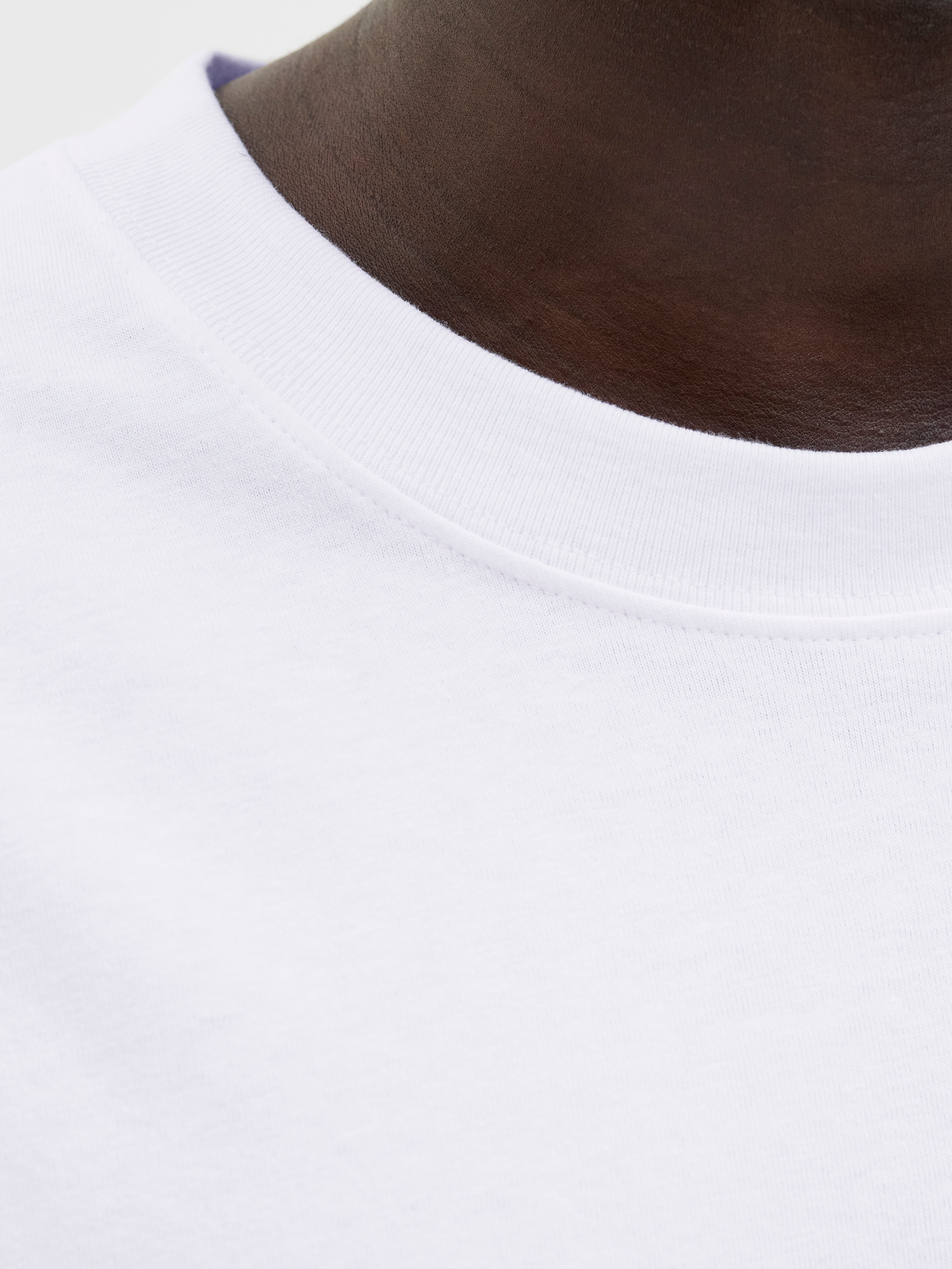Jack & Jones Herren T-Shirts kurz Bright White