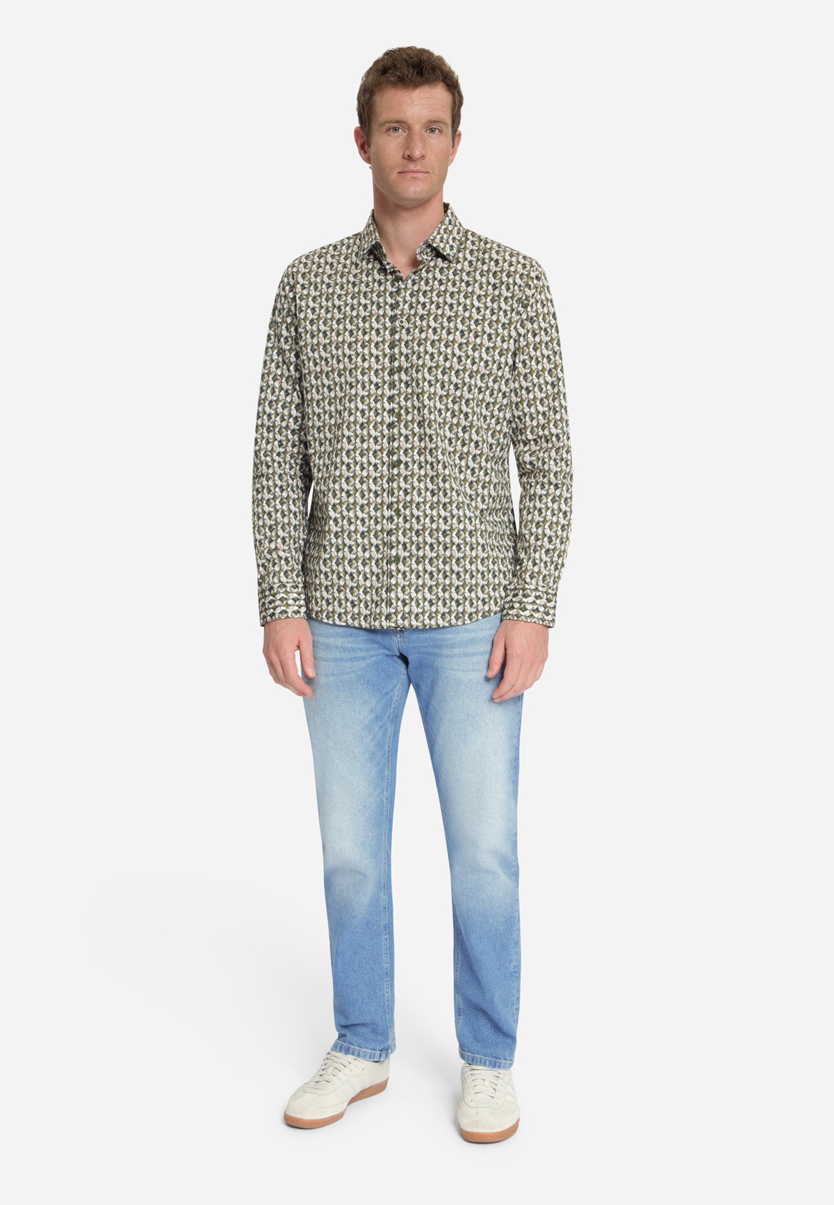 No Excess Herren Hemden Moss