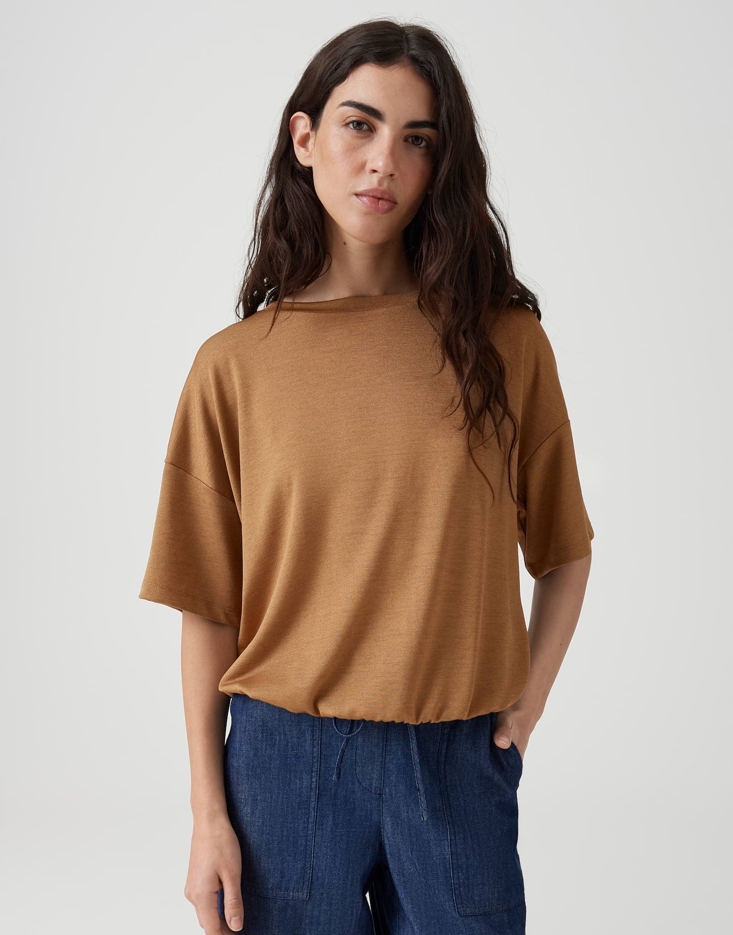 Opus Damen T-Shirts Ginger Bread