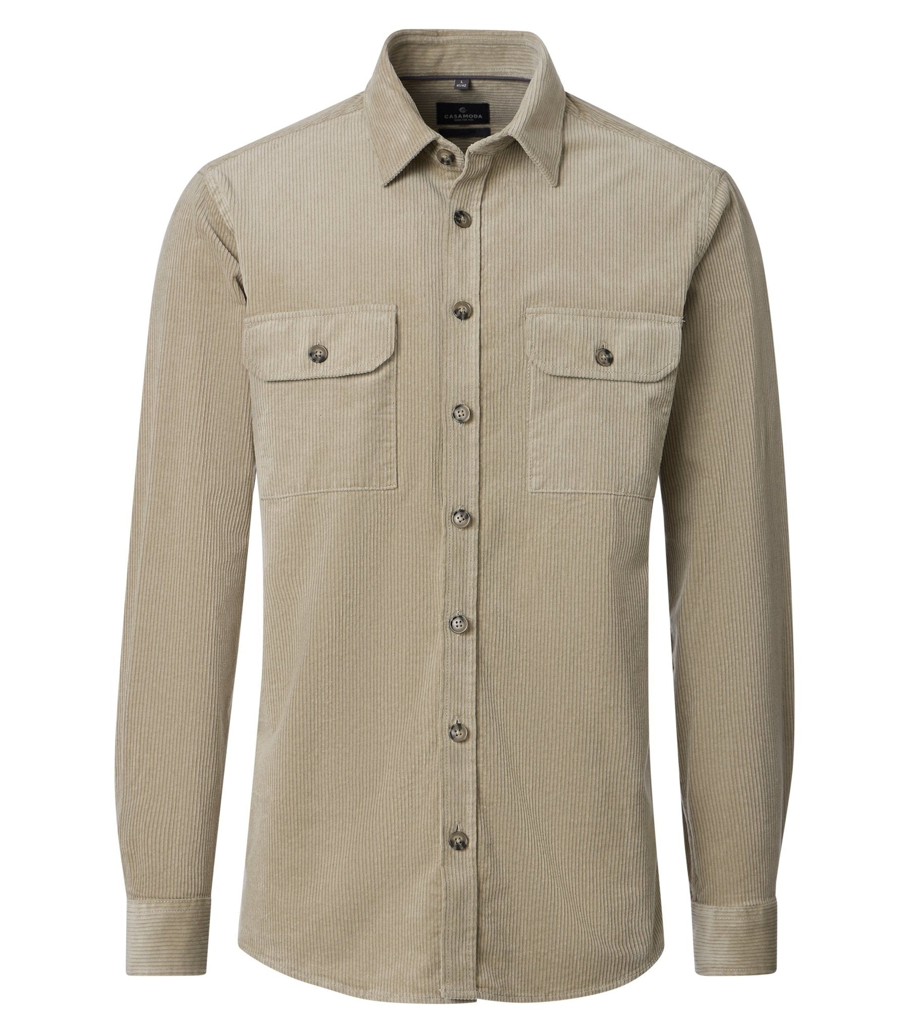 Casa Moda Herren Hemden  Beige