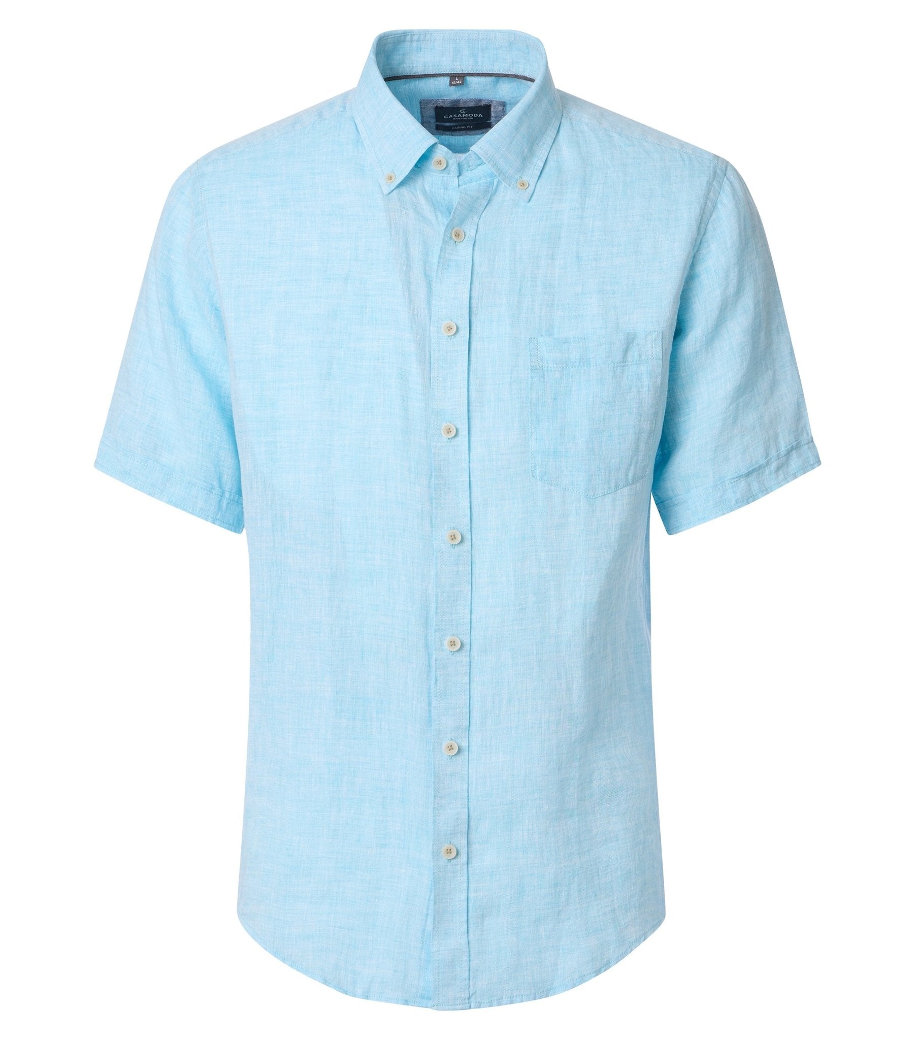 Casa Moda Herren Hemden kurz  Tuerkis