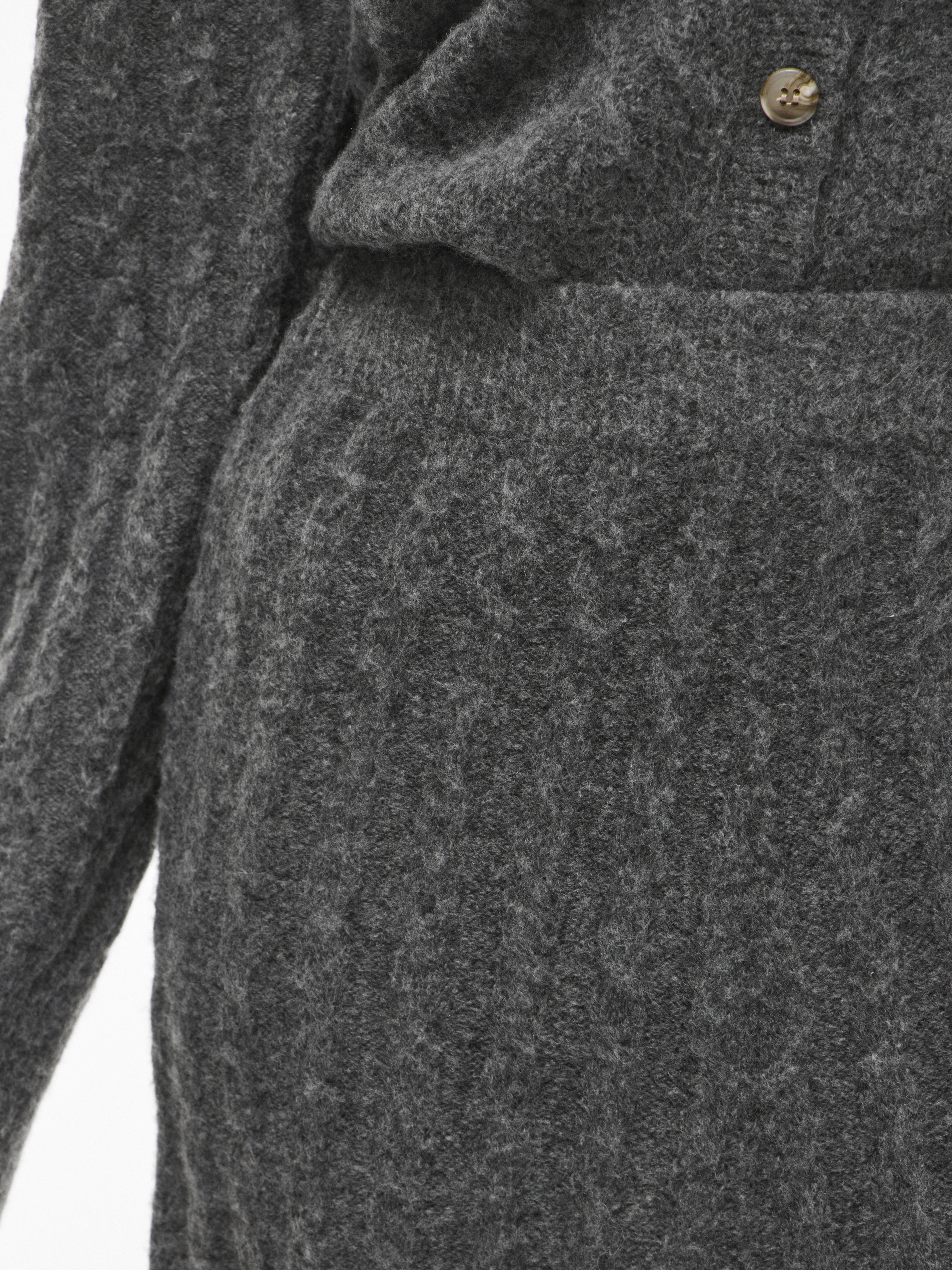 Vila Damen Rock Dark Grey Melan