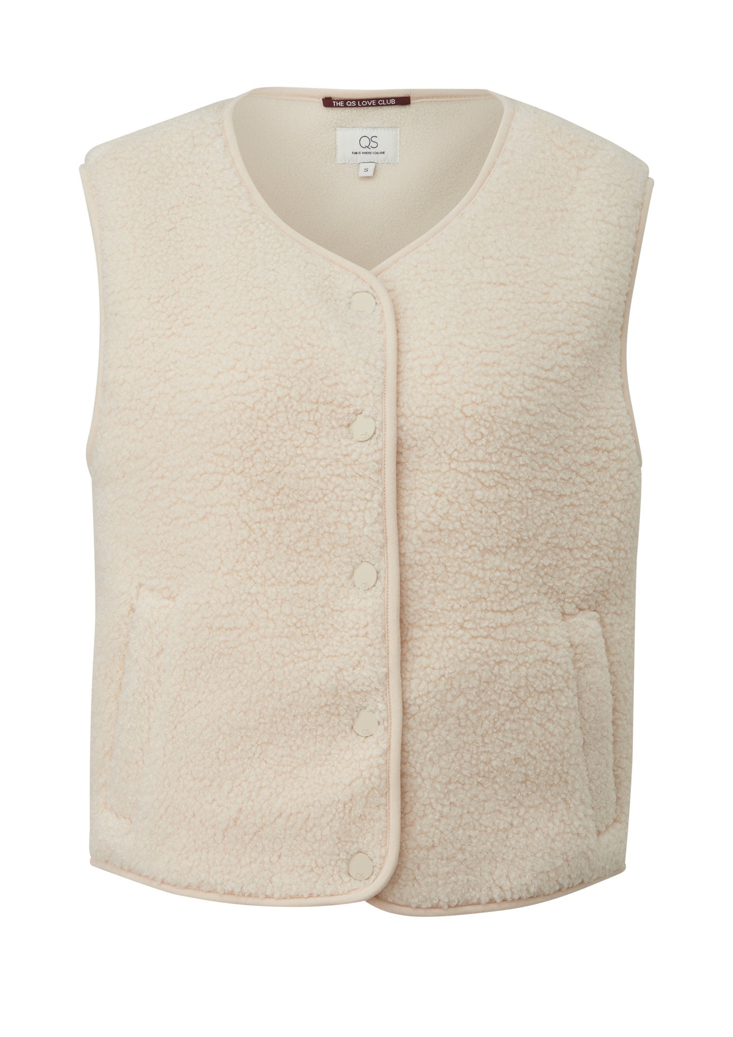QS by S.Oliver Damen T-Shirts  White