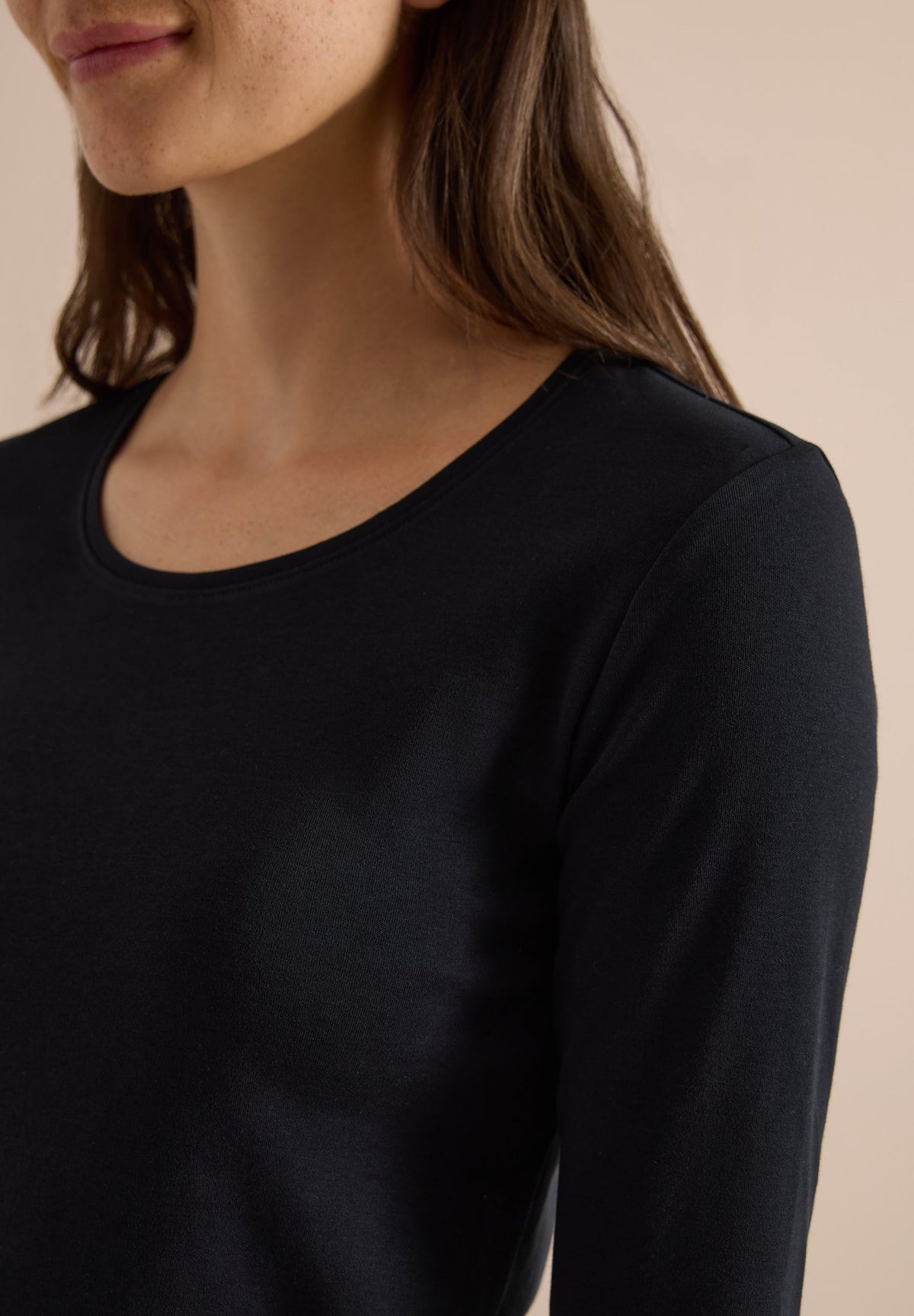 Cecil Damen T-Shirts  Black