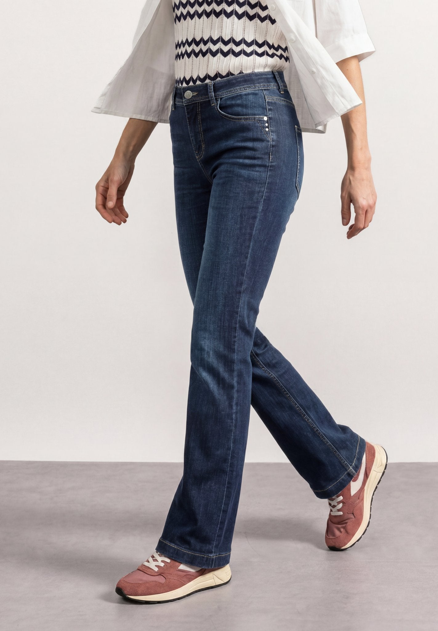 Street One Damen Hosen  Dark Blue