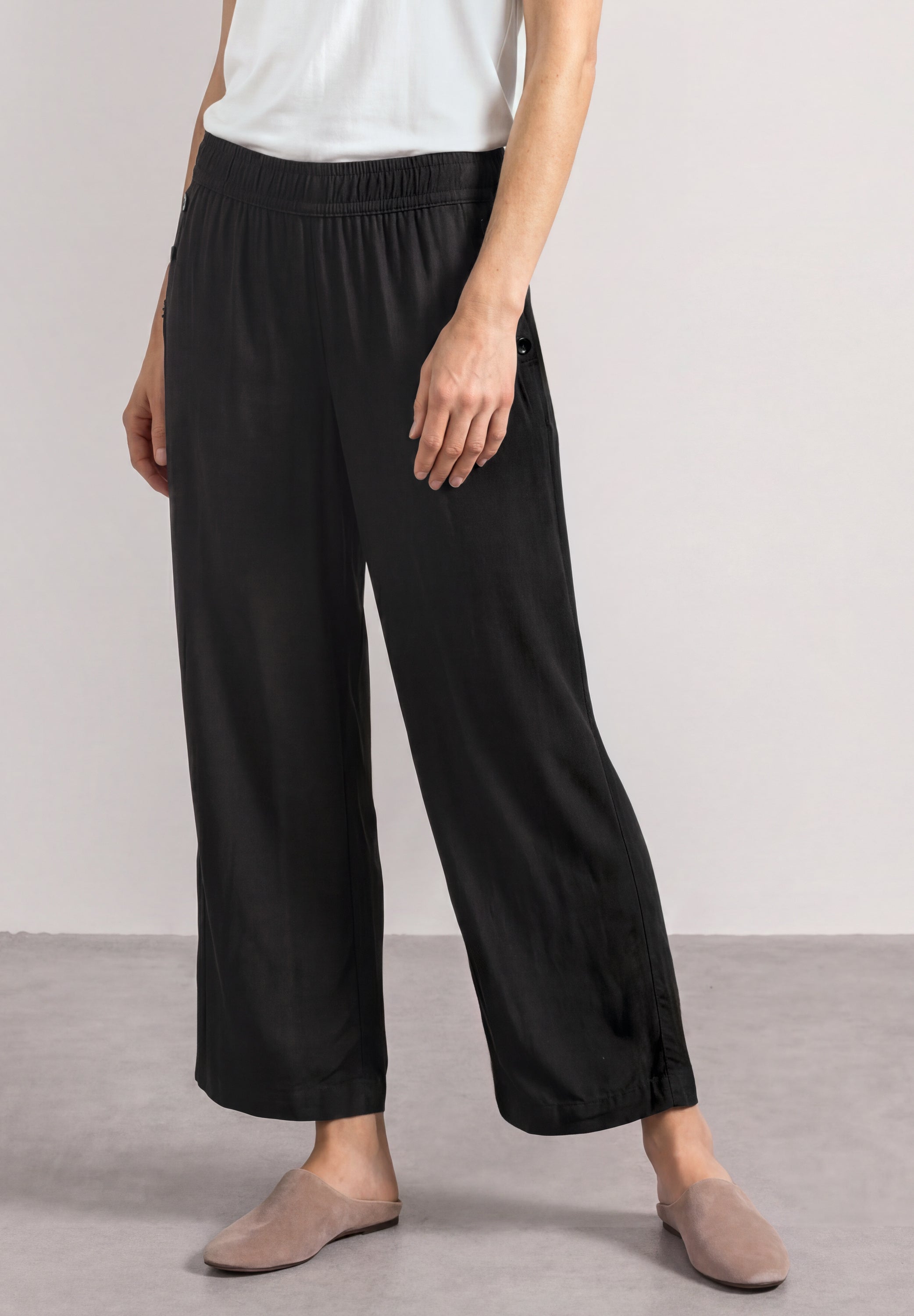 Street One Damen Hosen  Black