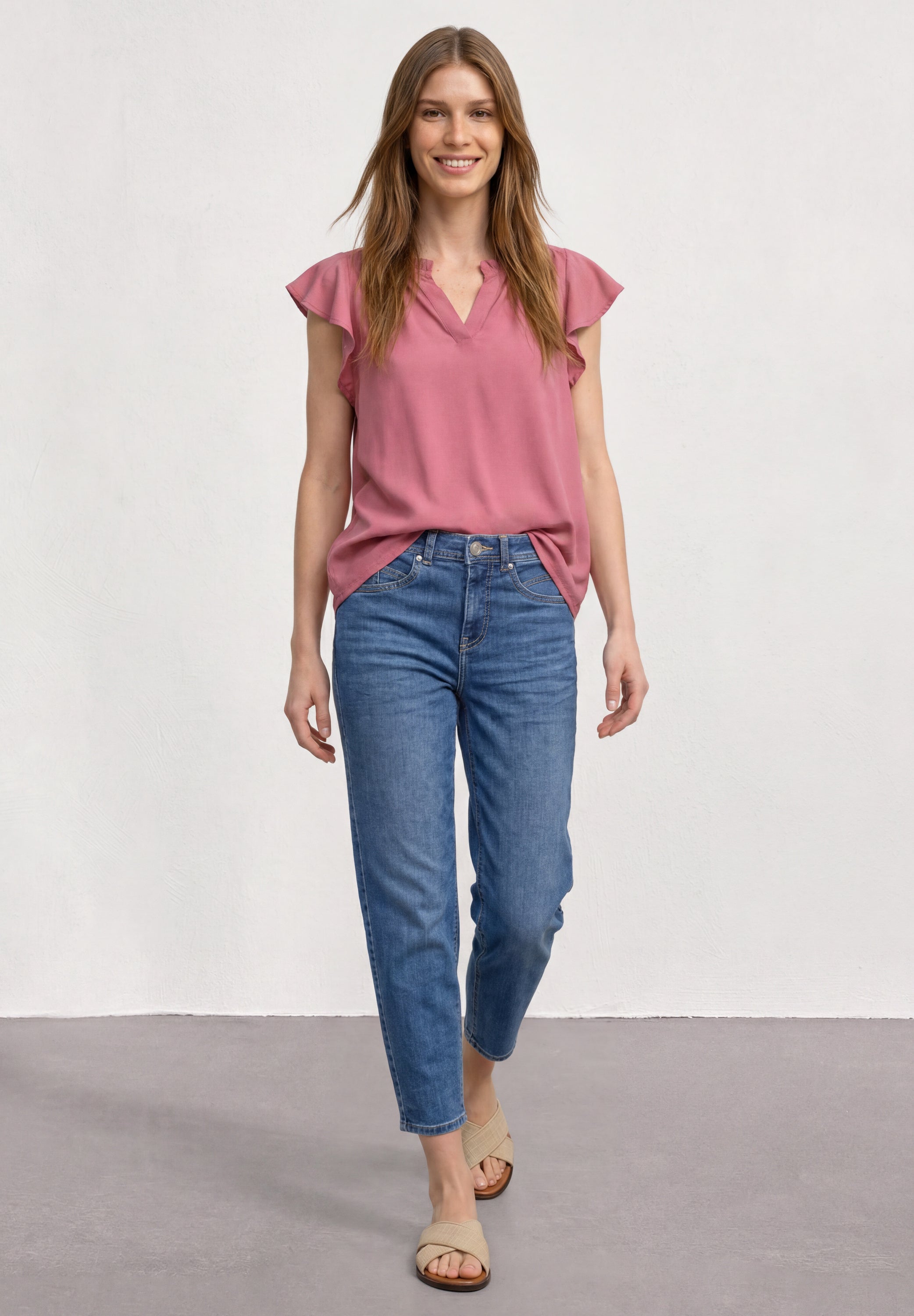 Street One Damen Blusen Blush Ber