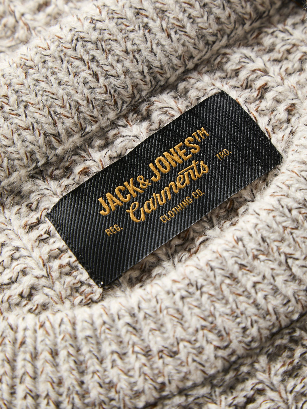 Jack & Jones Herren Pullover Sea Salt/Twiste