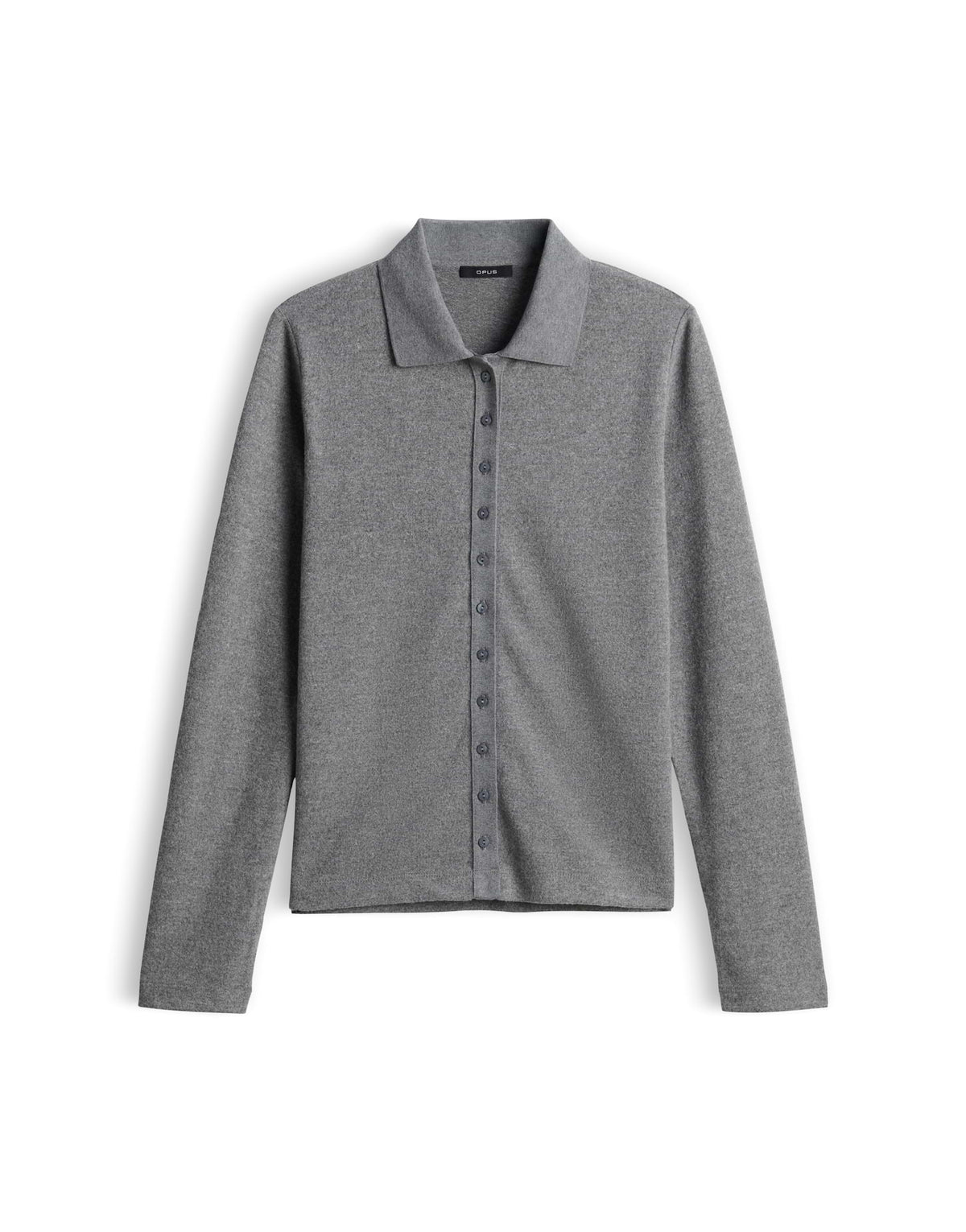 Opus Damen T-Shirts Quiet Grey