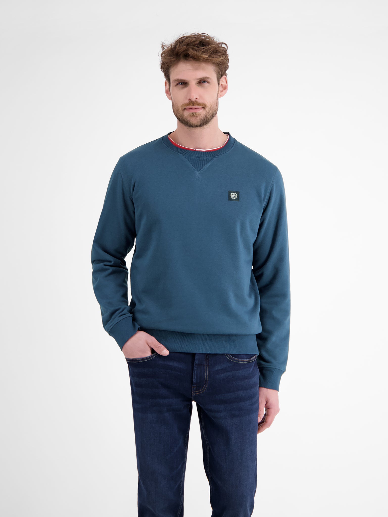 Lerros Herren Polo-Shirts Storm Blue