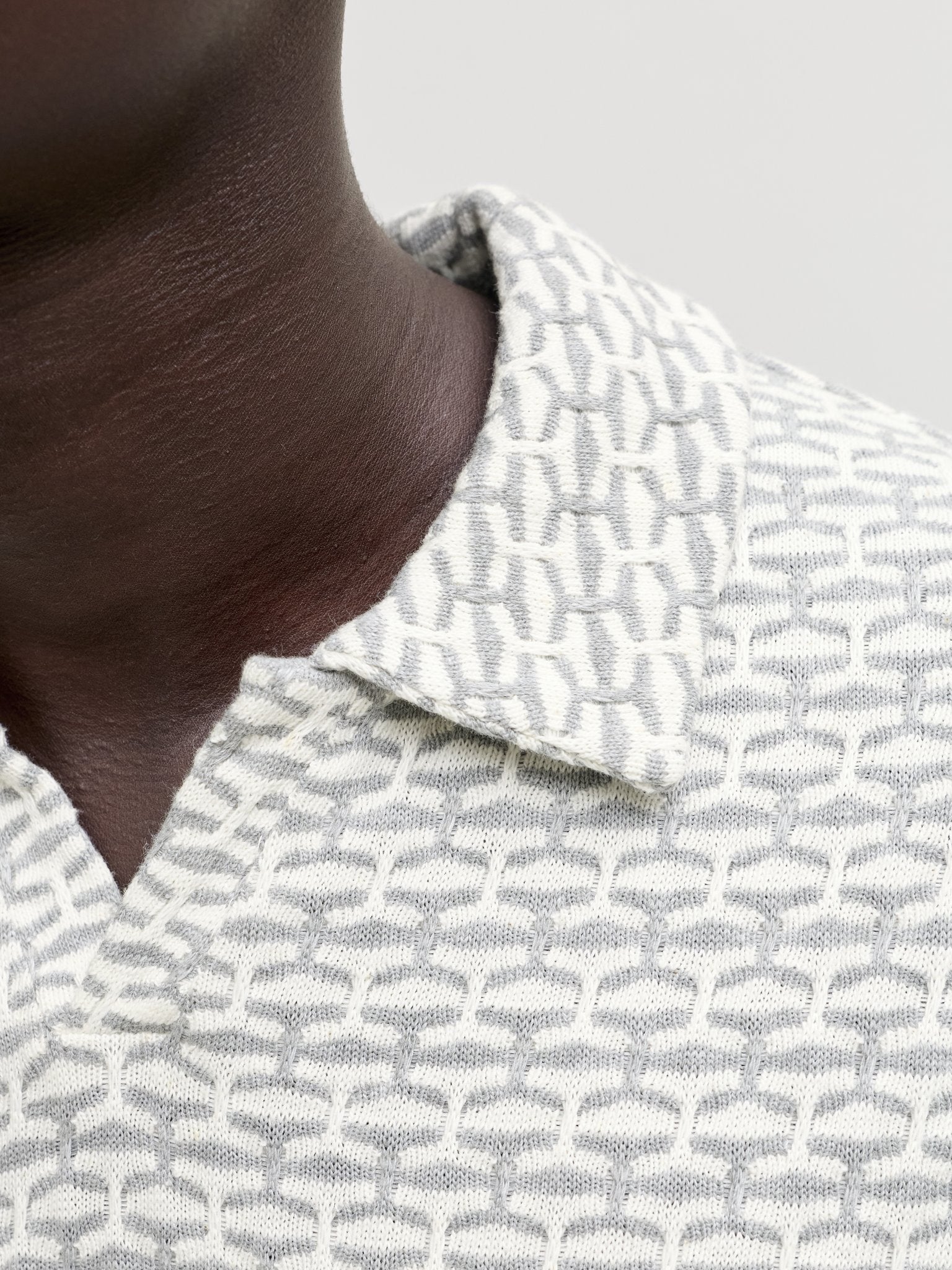 Jack & Jones Herren Polo-Shirts Light Grey Mela