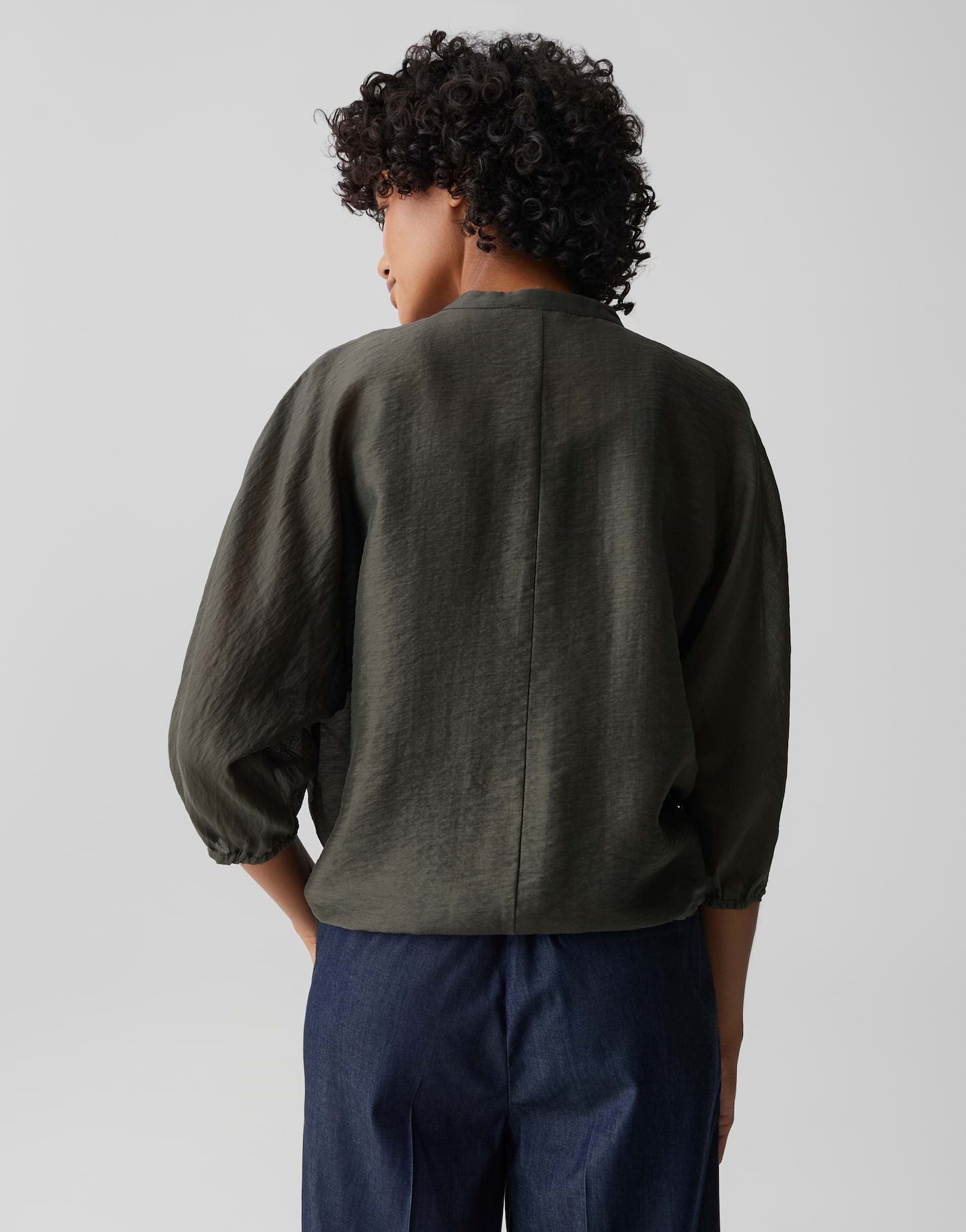 Opus Damen Blusen Deep Green