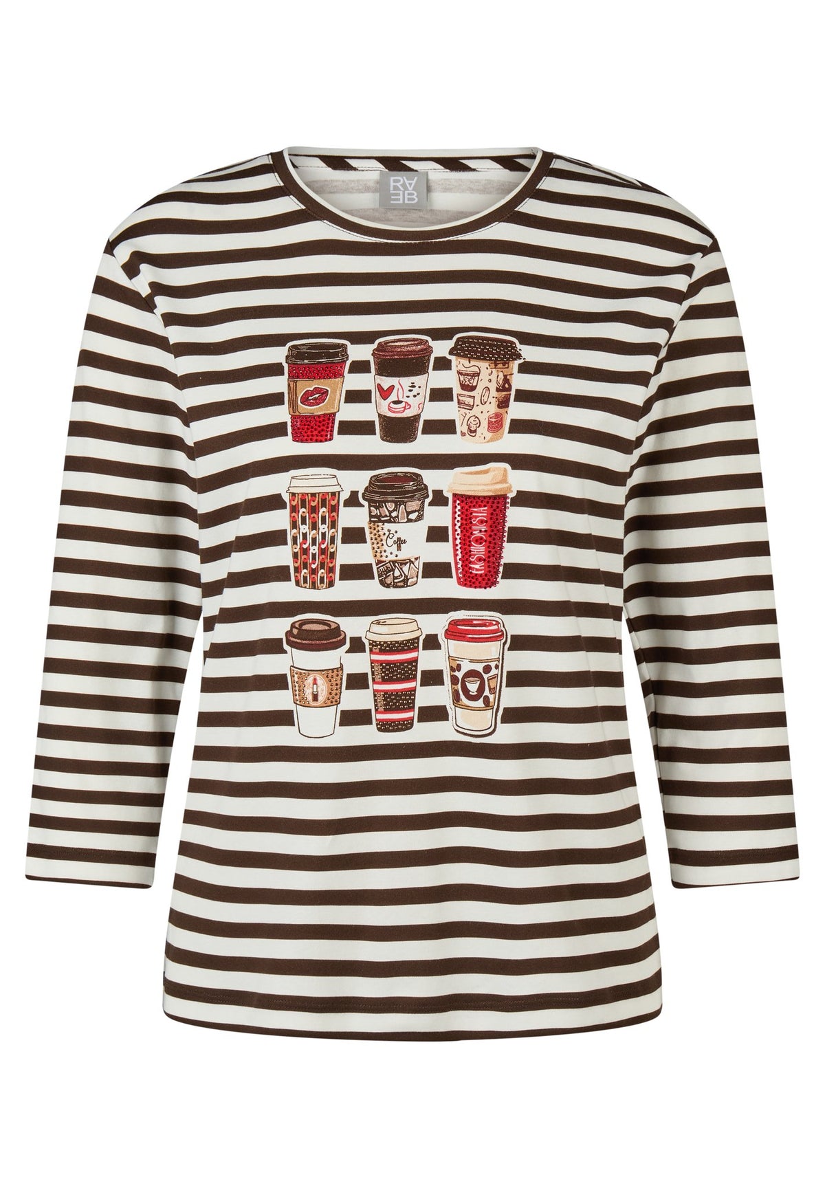 Rabe Damen T-Shirts Mokka
