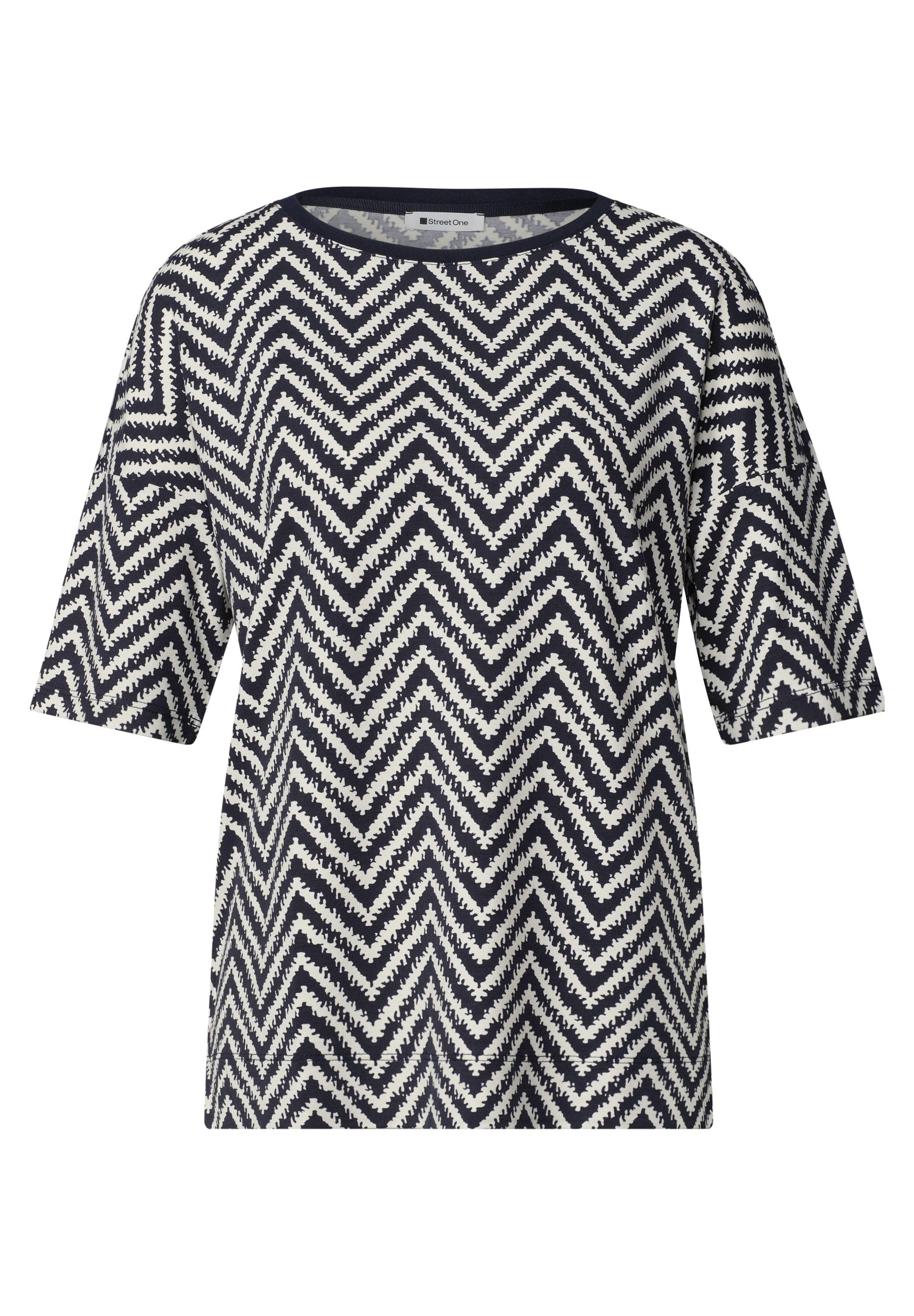 Street One Damen T-Shirts  Deep Blue