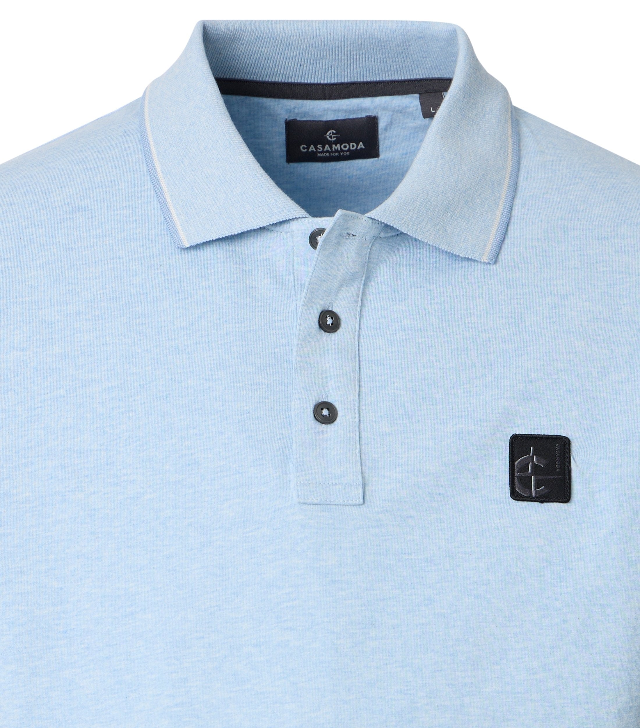 Casa Moda Herren Polo-Shirts  Blau