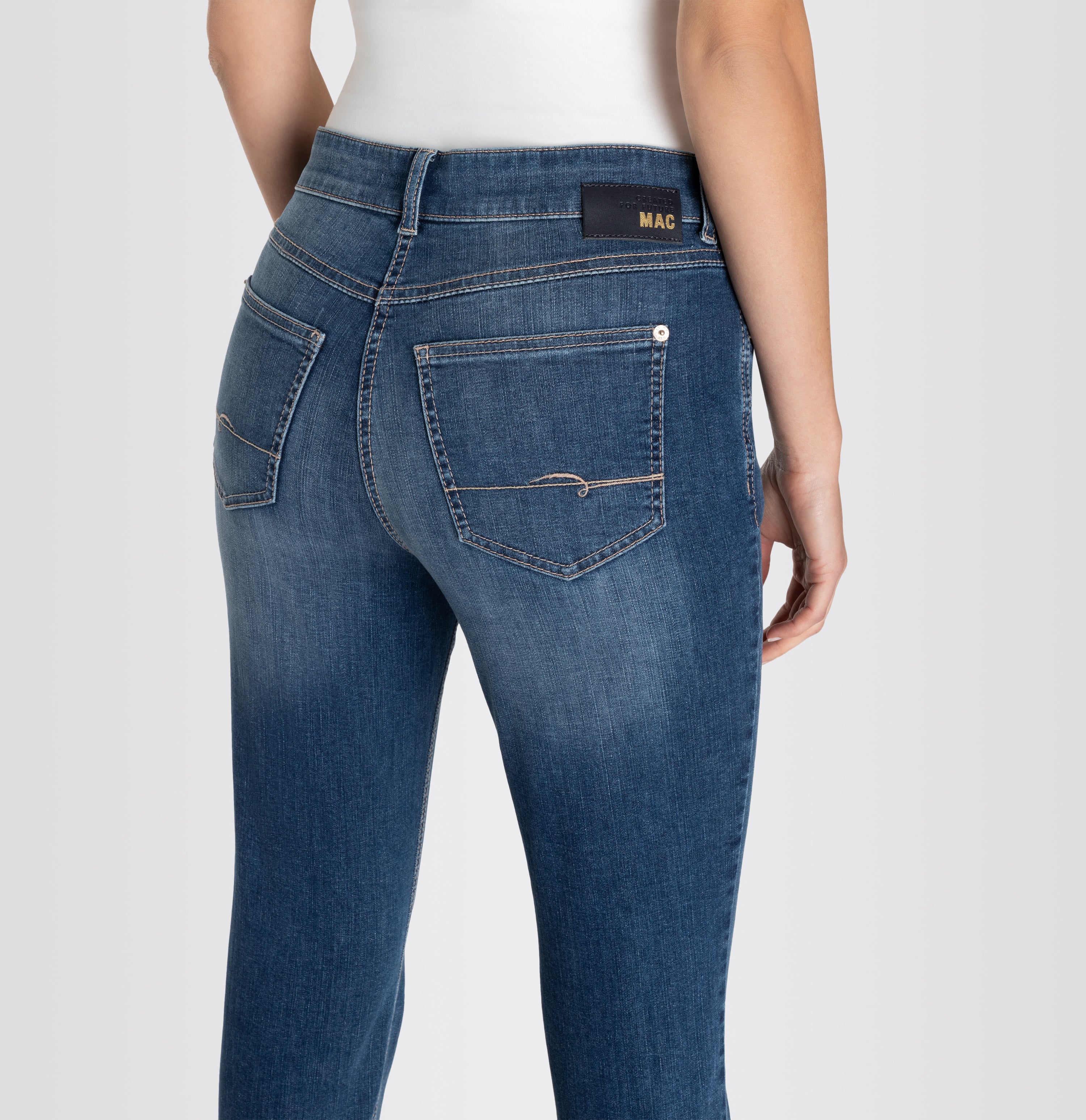 Mac Damen Jeans Simple Wash