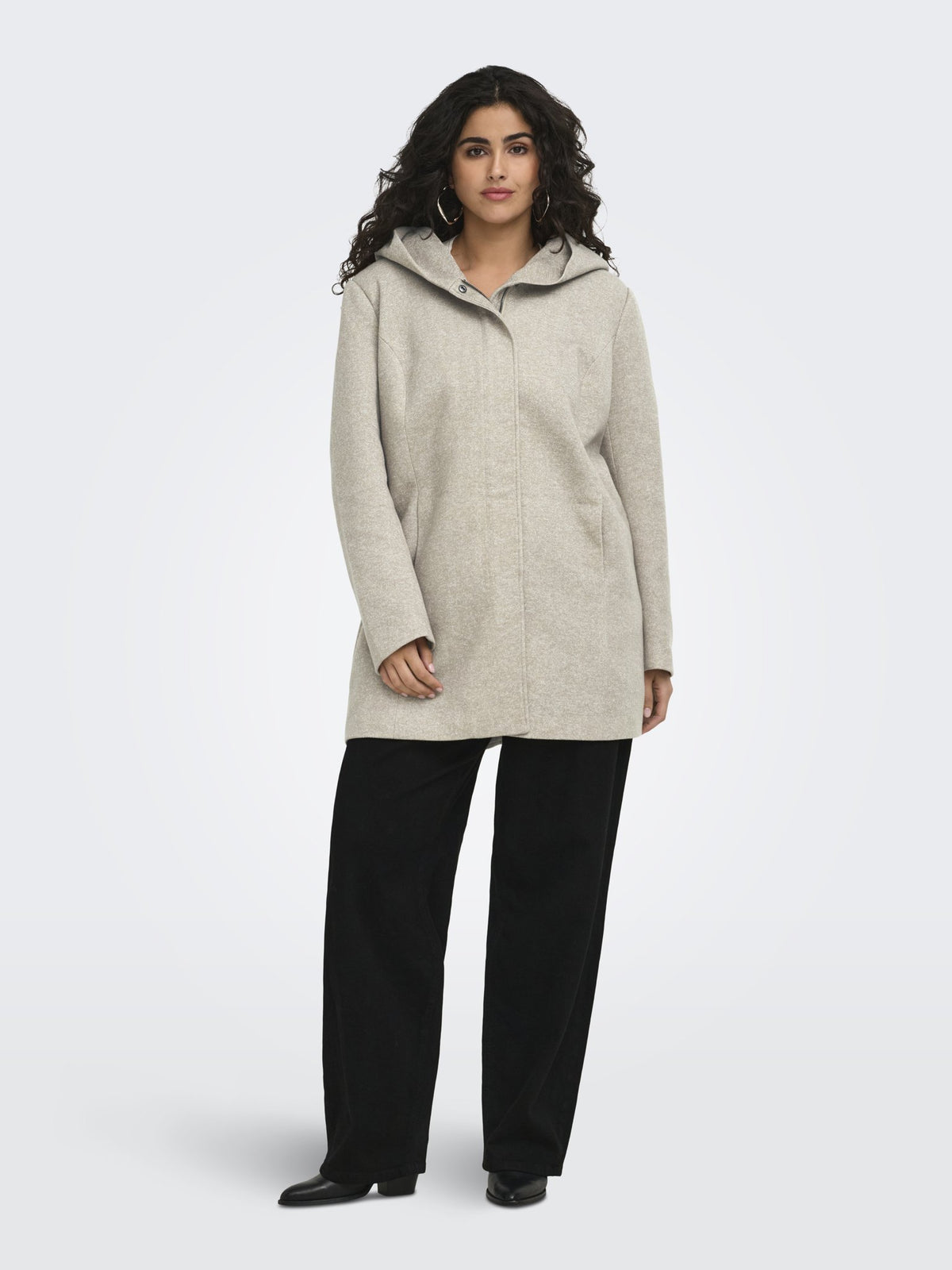 Only Carmakoma Damen Mantel Fungi/Melange