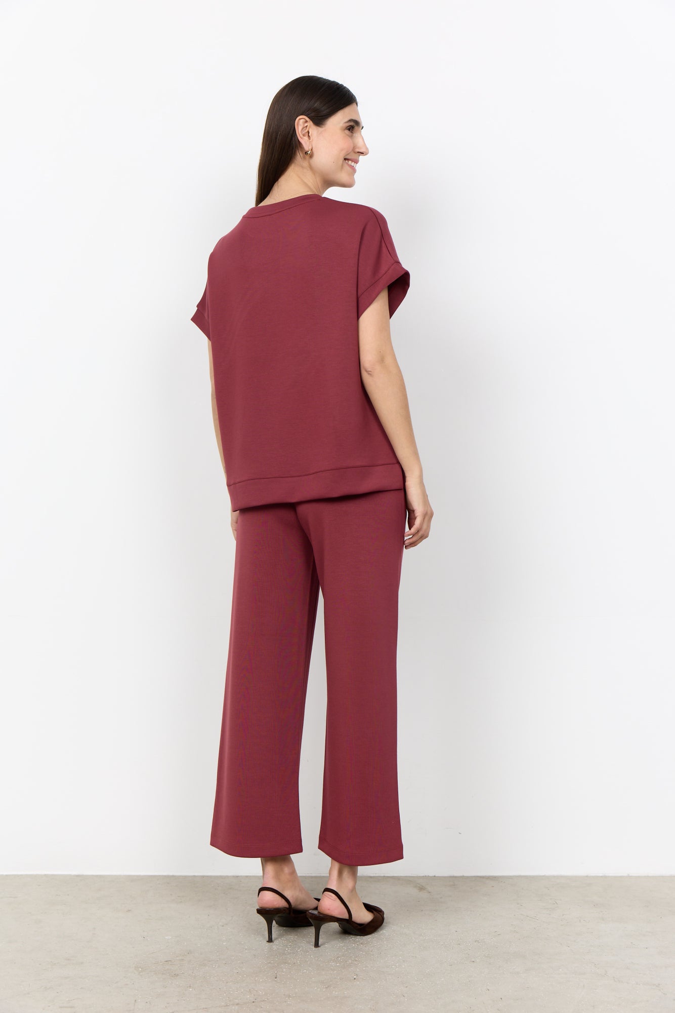 Soya Concept Damen Blusen Oxblood Red