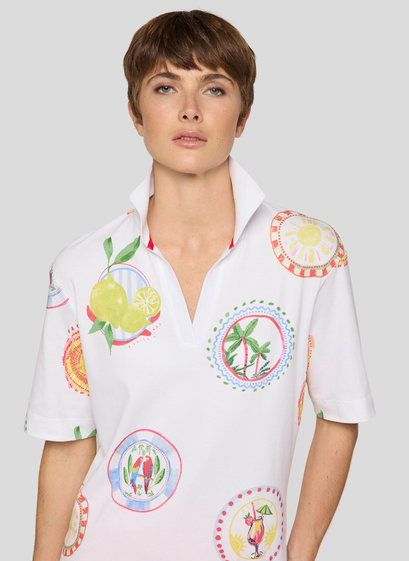 Rabe Damen T-Shirts Weiss