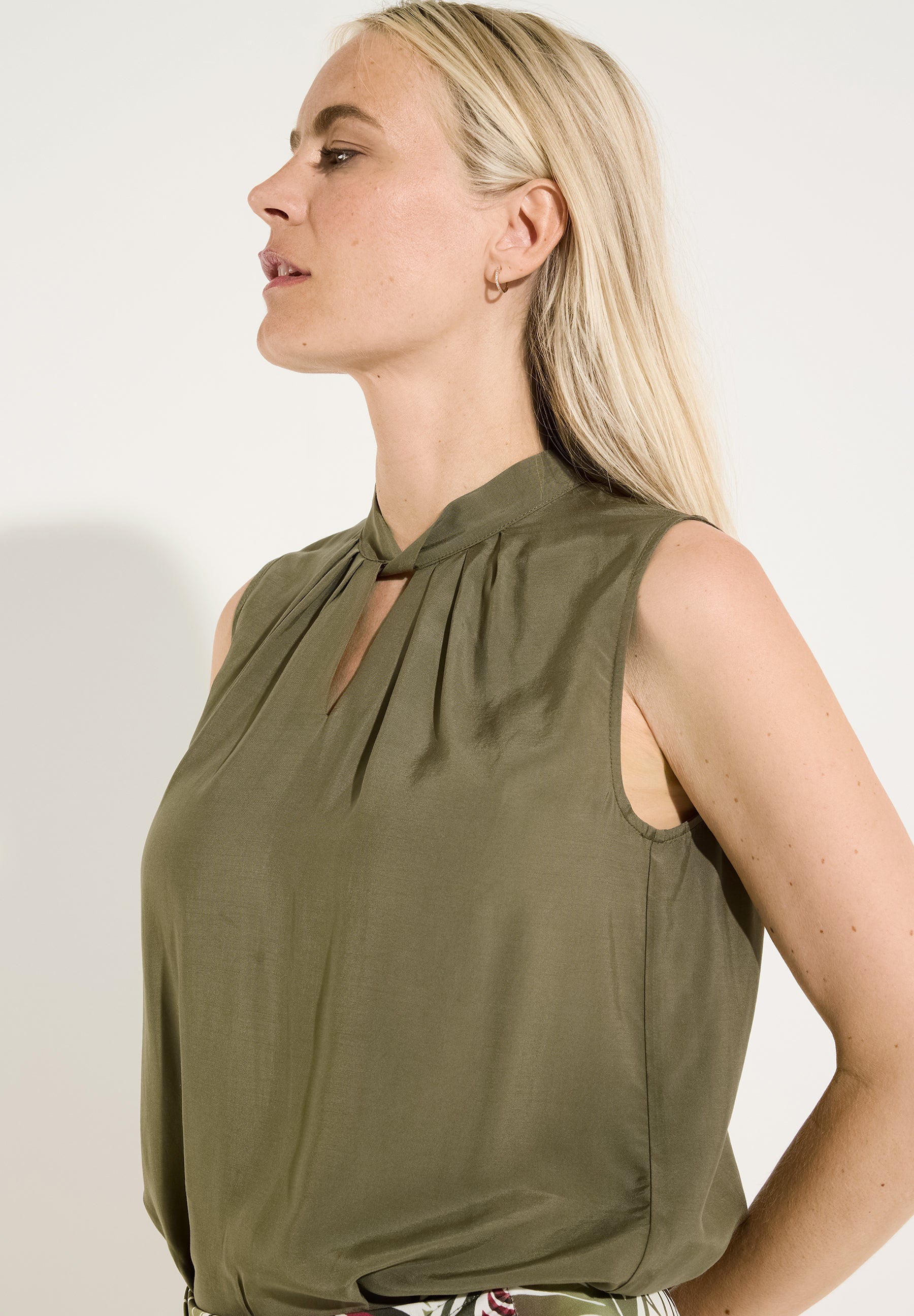 More & More Damen Blazer Jungle Gre