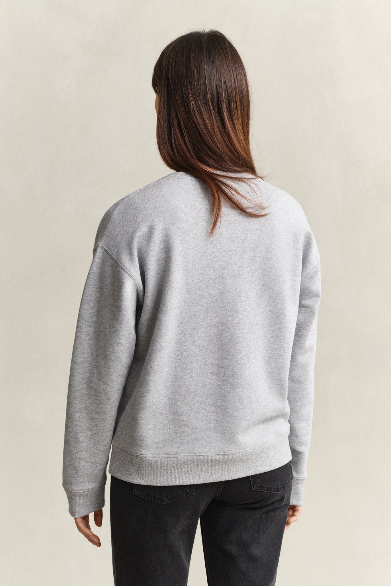 Gant Damen Sweatshirts Light Grey M