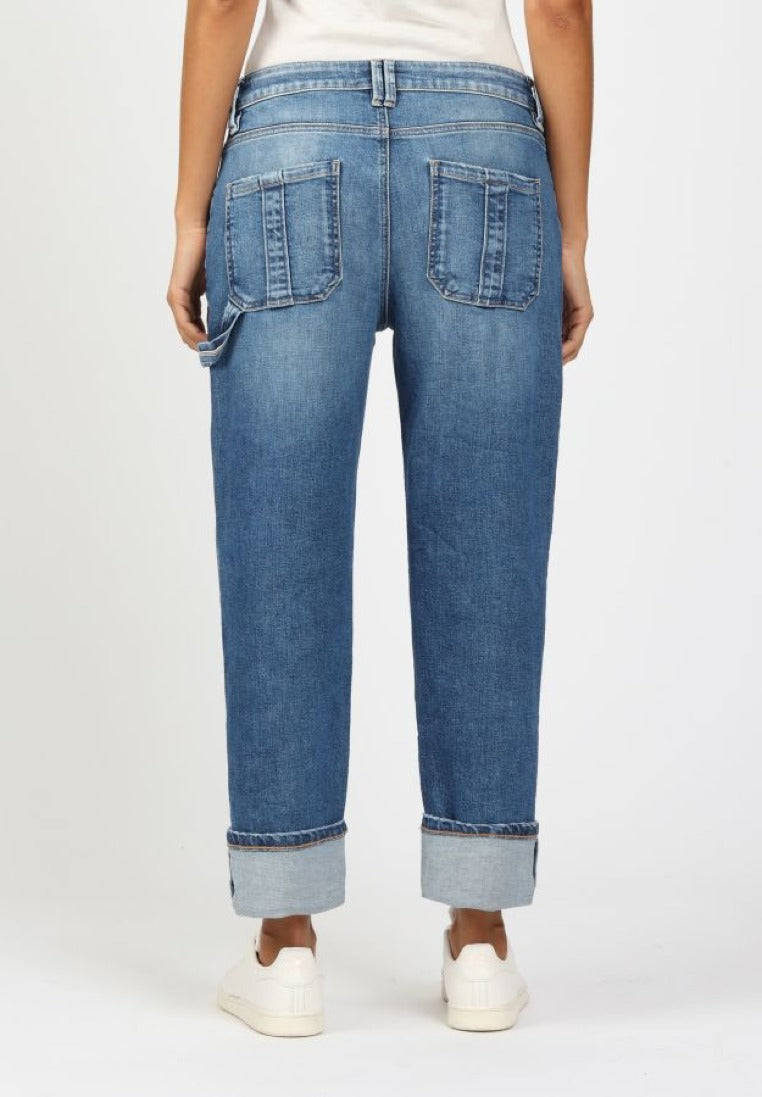 Gang Damen Jeans Midblue