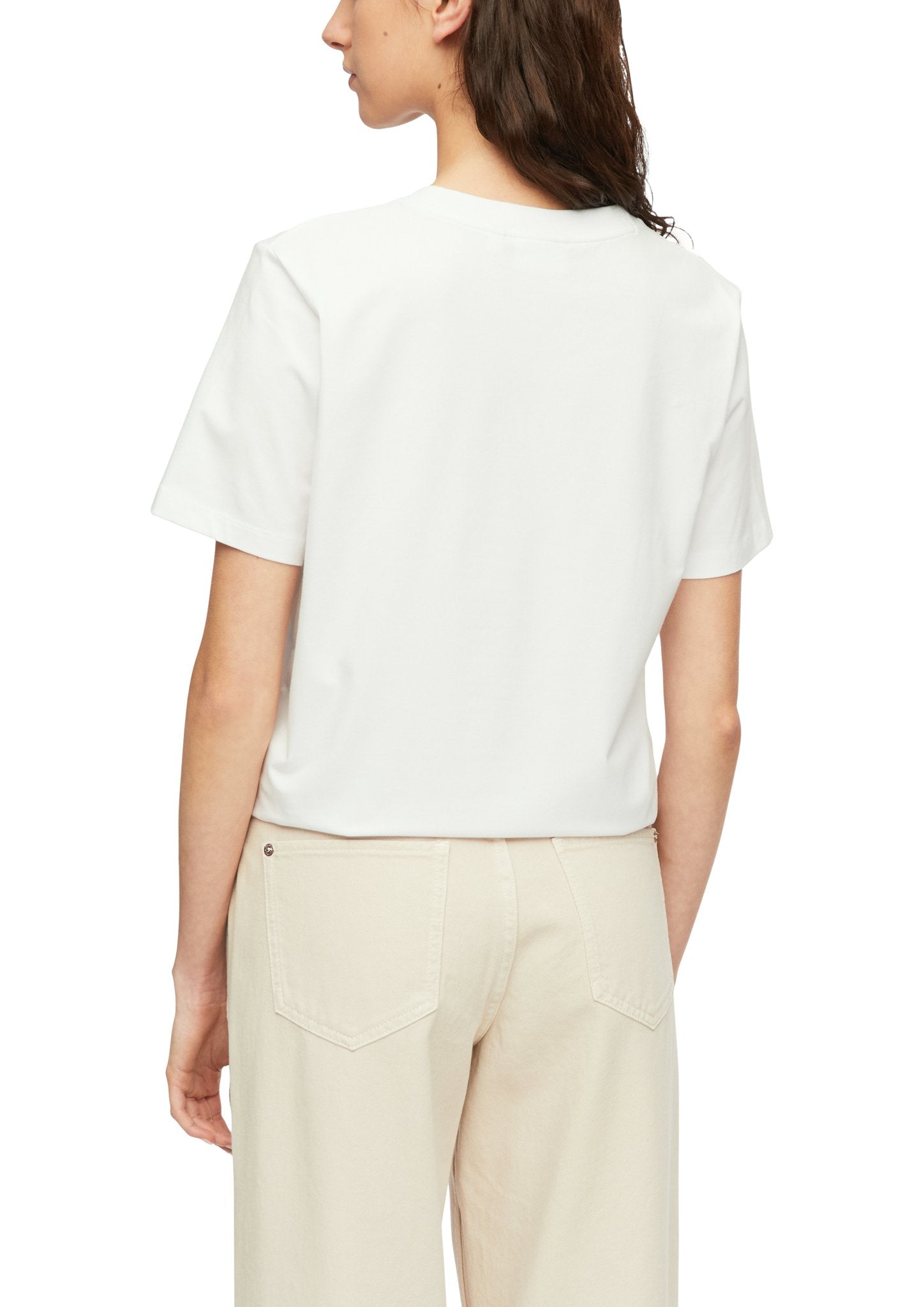 Comma Damen T-Shirts White