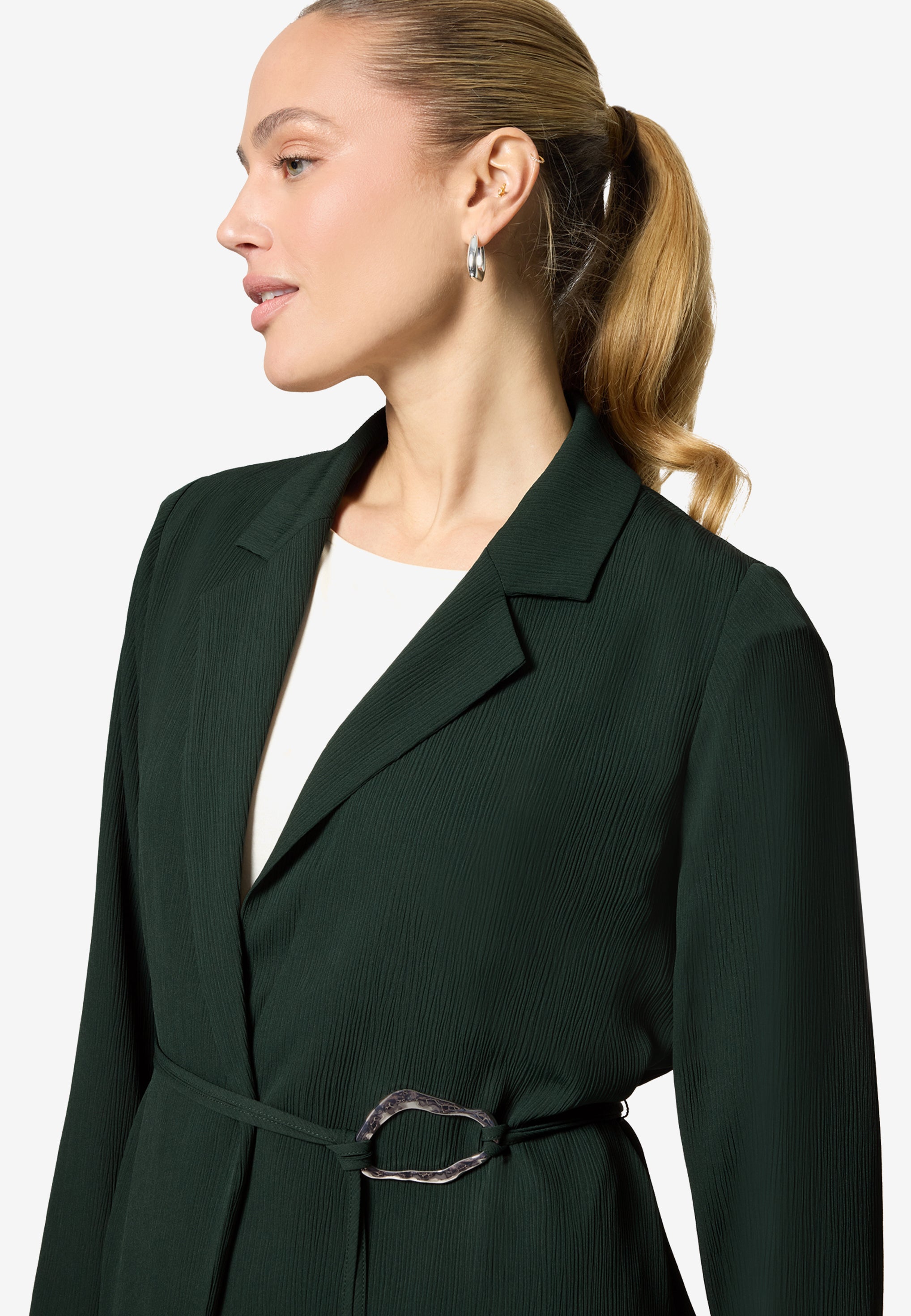 Zero Damen Blazer Green Forest