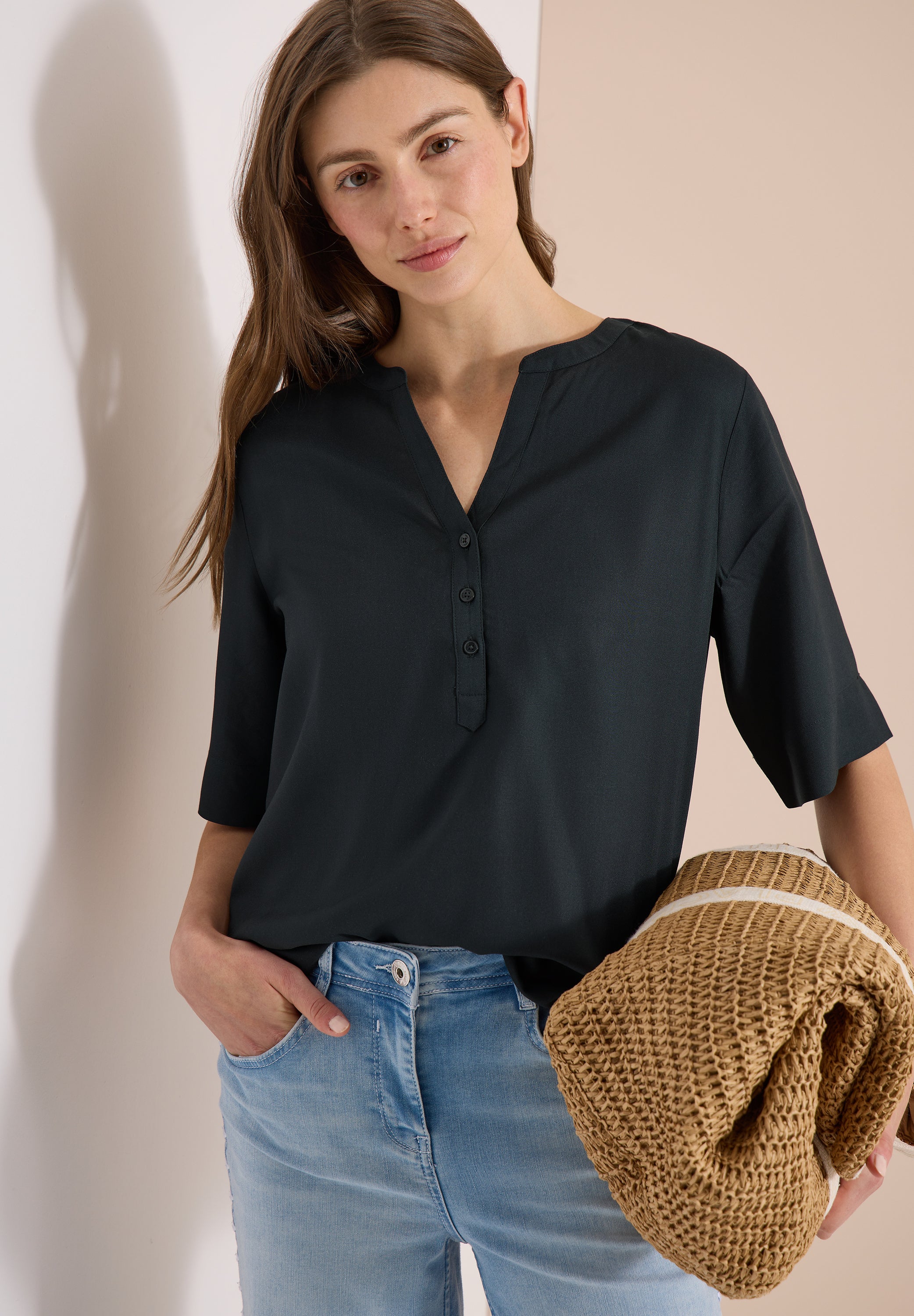 Cecil Damen Blusen Palm Bree