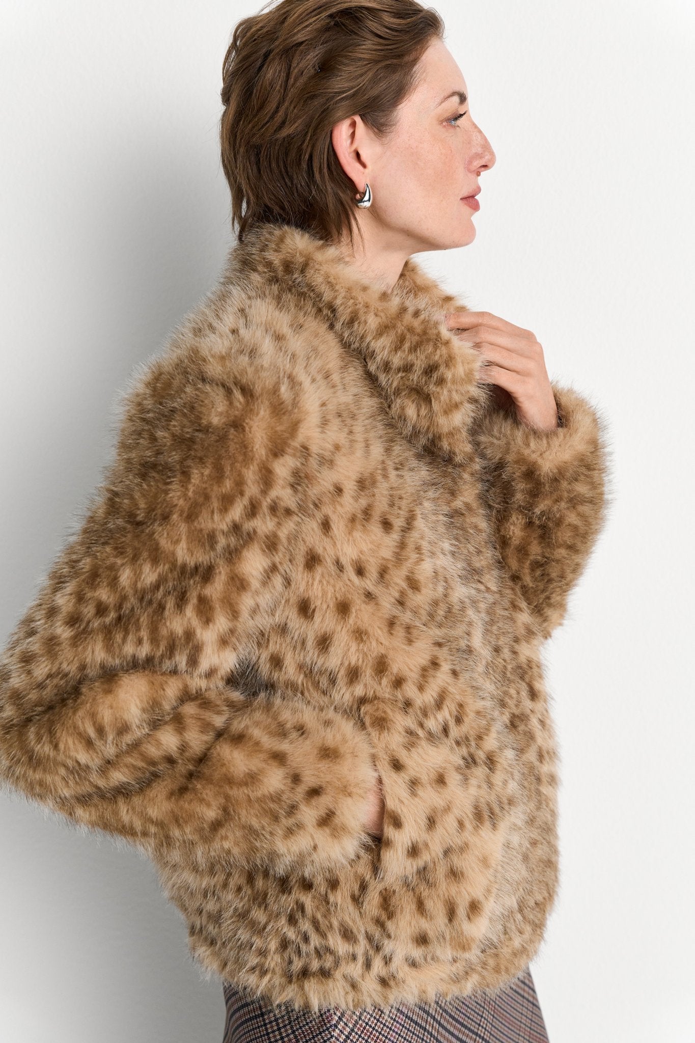 Rich & Royal Damen Strickjacken Caffee Latte