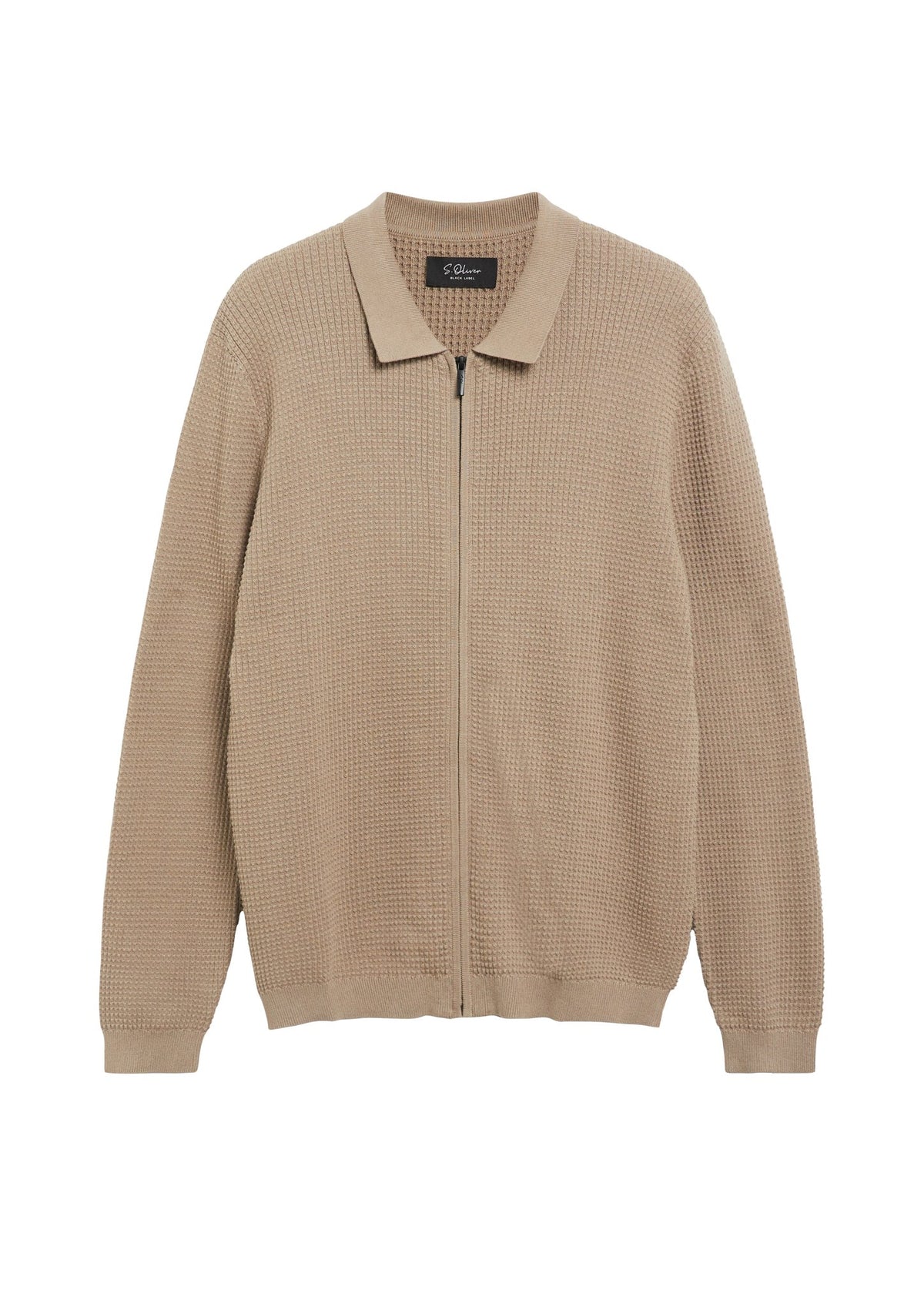 S. Oliver black Herren Strickjacken  Brown