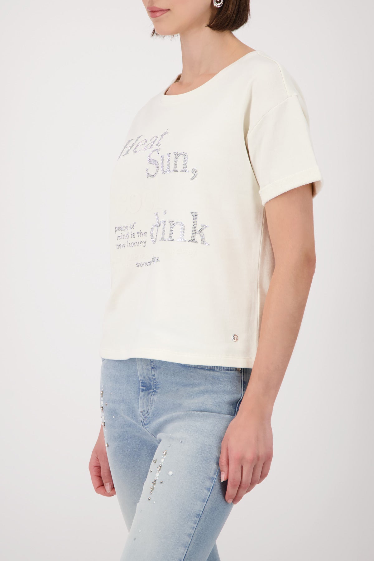 Monari Damen T-Shirts  Marble